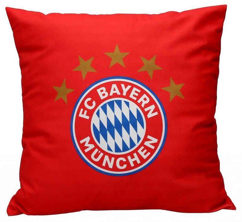 FC Bayern München Dekokissen FC Bayern München Kissen rot/weiß