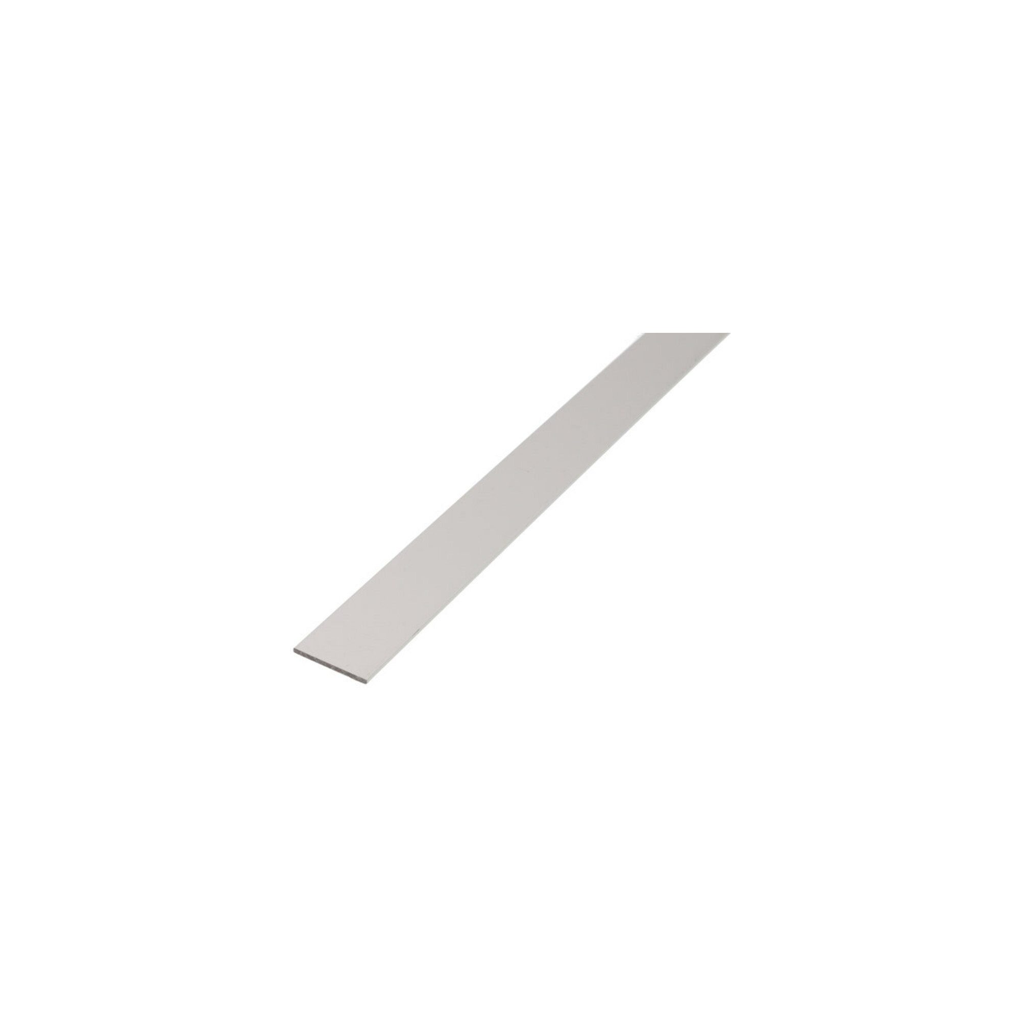 Alberts Türfeststeller GAH Alberts Flachstange glatt, ungel., L1000mm B40mm, S3mm Aluminium s