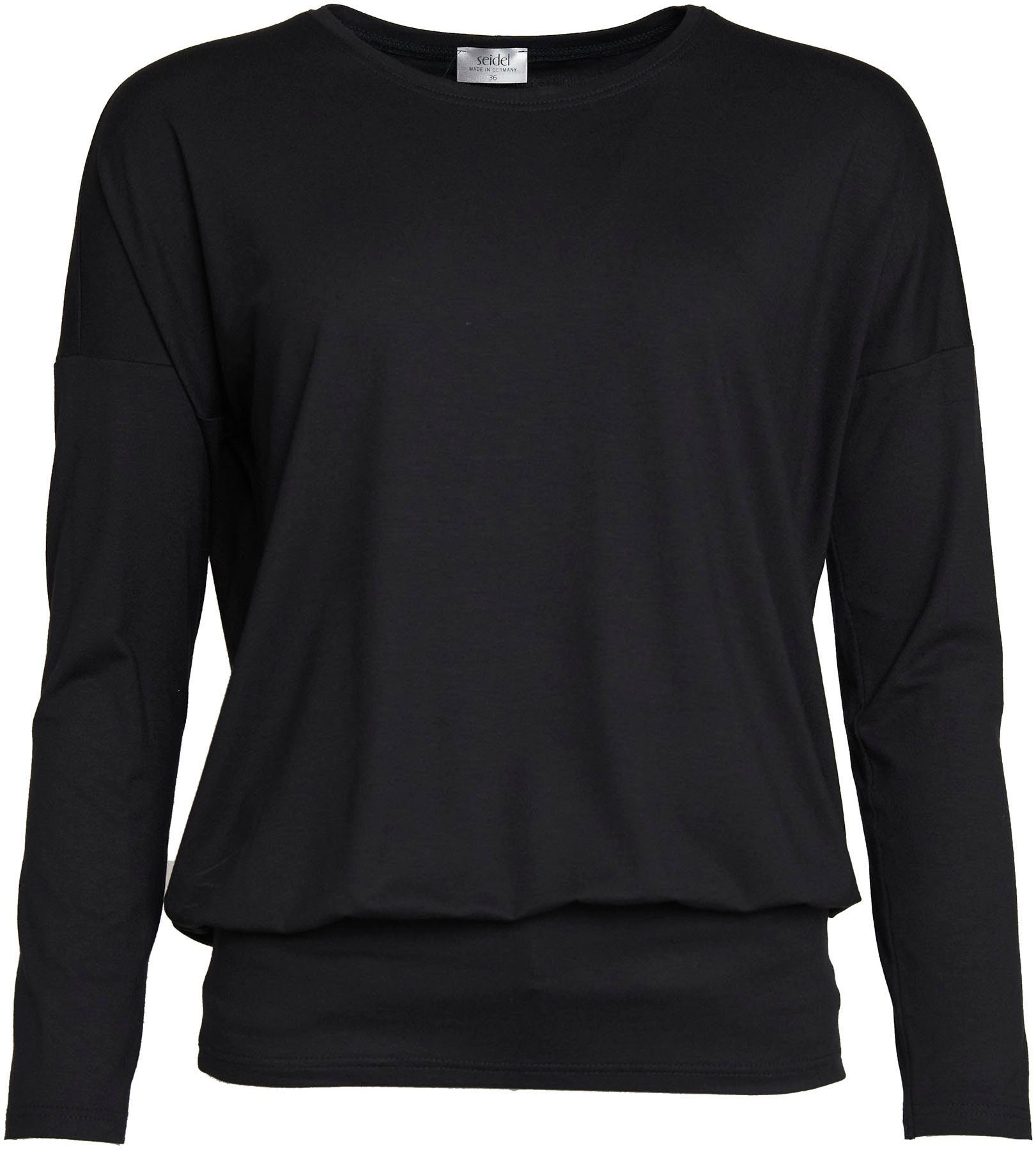 Seidel Moden Langarmshirt mit breitem, elastischen Bund - MADE IN GERMANY. Reduzierter Preis € 50,99. Unverbindliche Preisempfehlung € 59,95