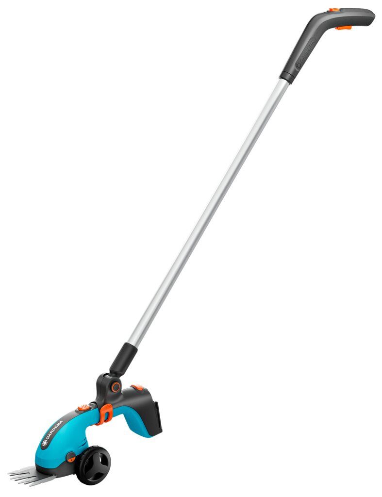 GARDENA Akku-Gras- und Strauchscherenset PowerCut 20/18V P4A Set mit Stiel, ohne Akku und ladegerät