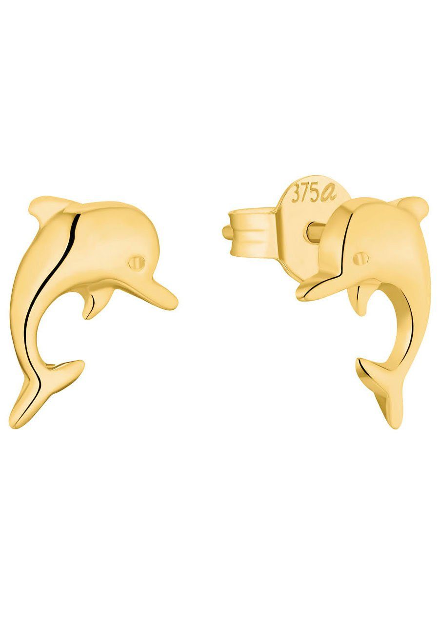 Amor Paar Ohrstecker Dolphins