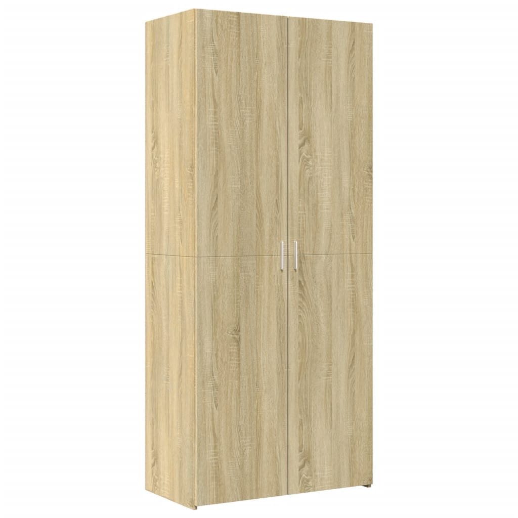 vidaXL Highboard Highboard Sonoma-Eiche 80x42,5x185 cm günstig online kaufen