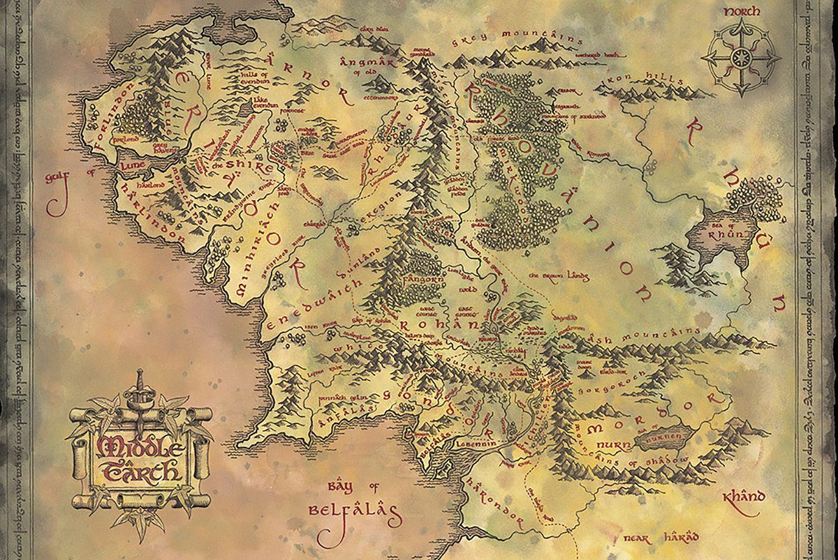 PYRAMID Poster Herr der Ringe Poster günstig online kaufen