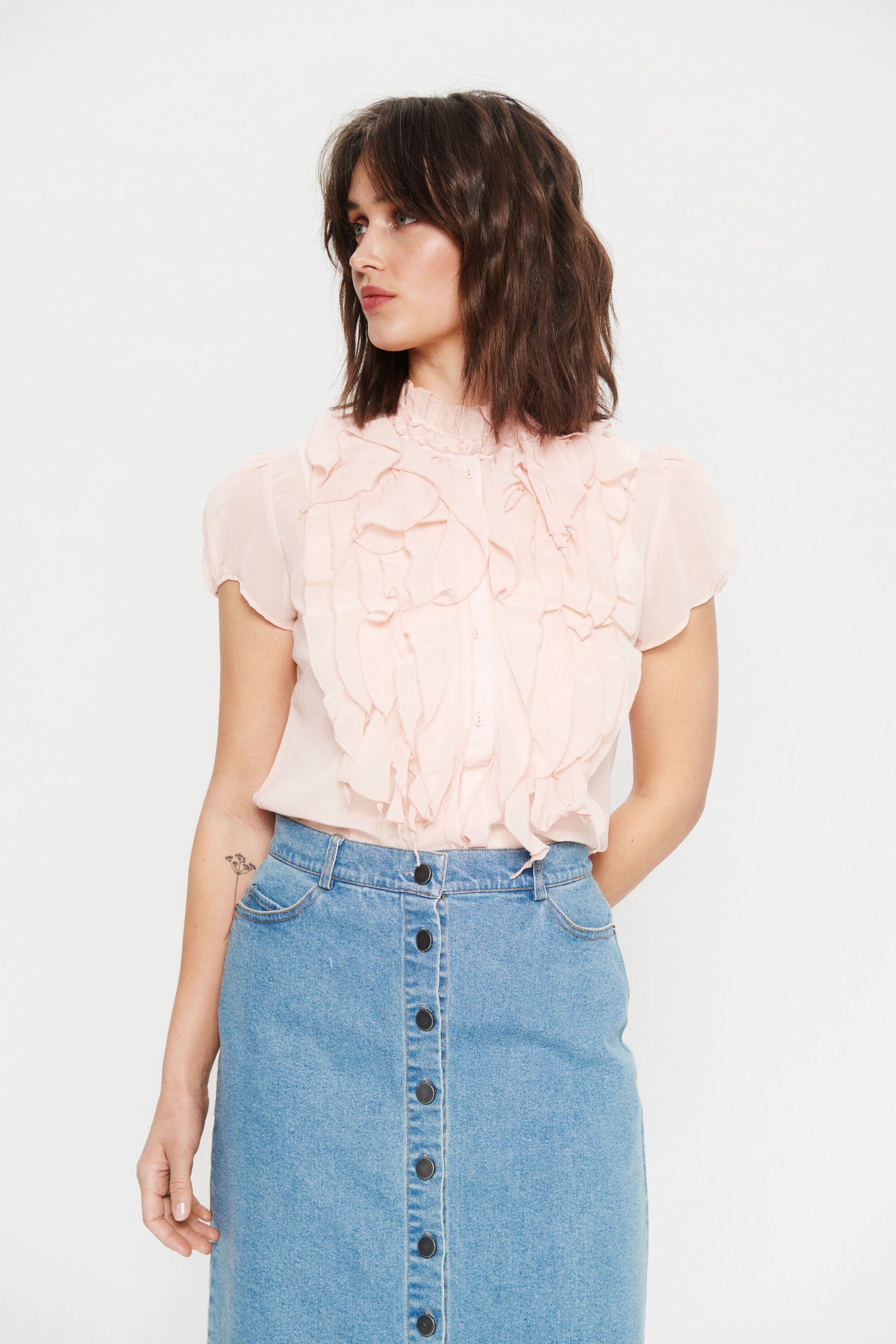 Saint Tropez Blusentop LillySZ SS Shirt