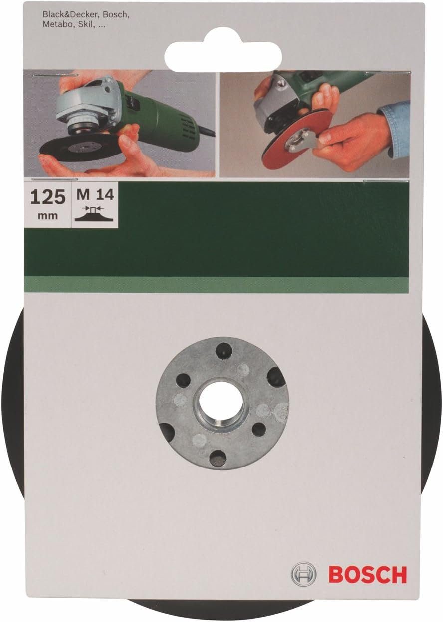 BOSCH Bohrfutter Bosch Schleifteller M14 (für Ø Flanschgewinde Winkelschleifer mm, 125