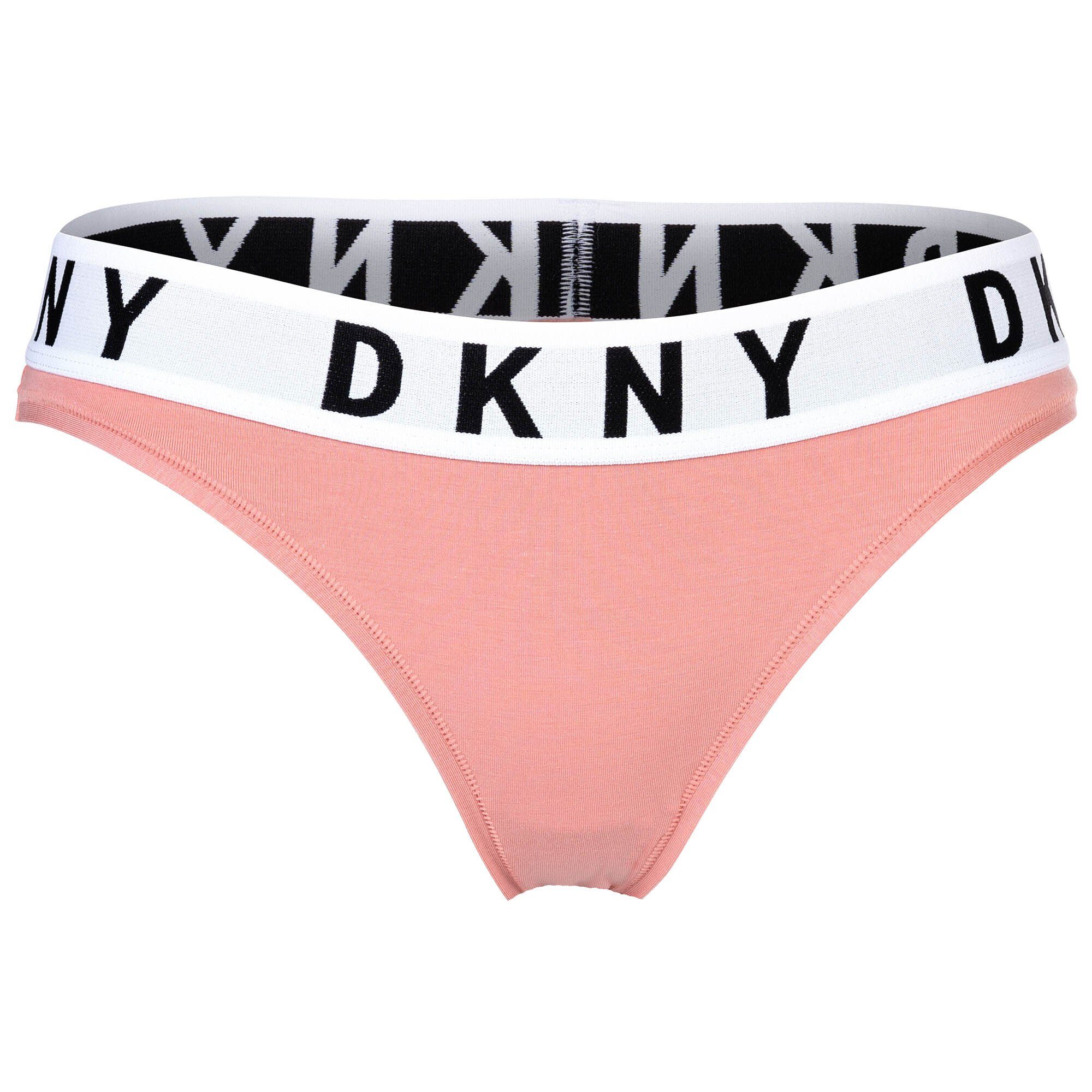 DKNY Panty Cotton Damen Stretch - Modal Brief, Slip Altrosa