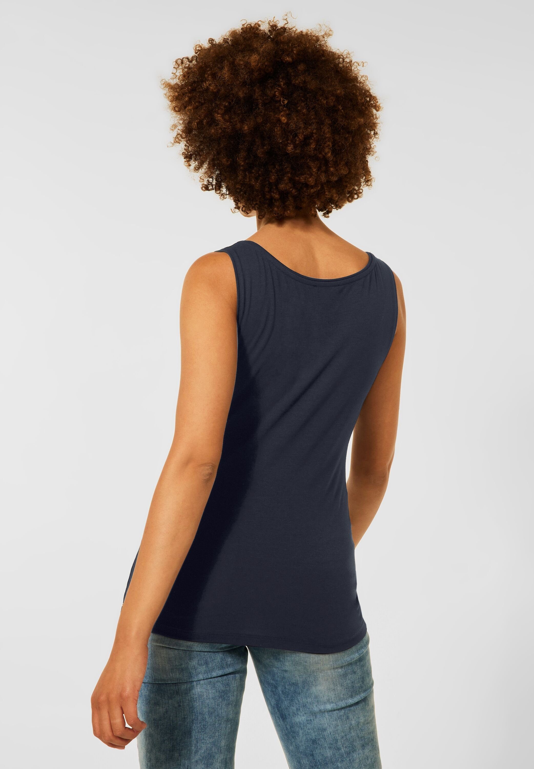 STREET ONE Tanktop Top in Unifarbe