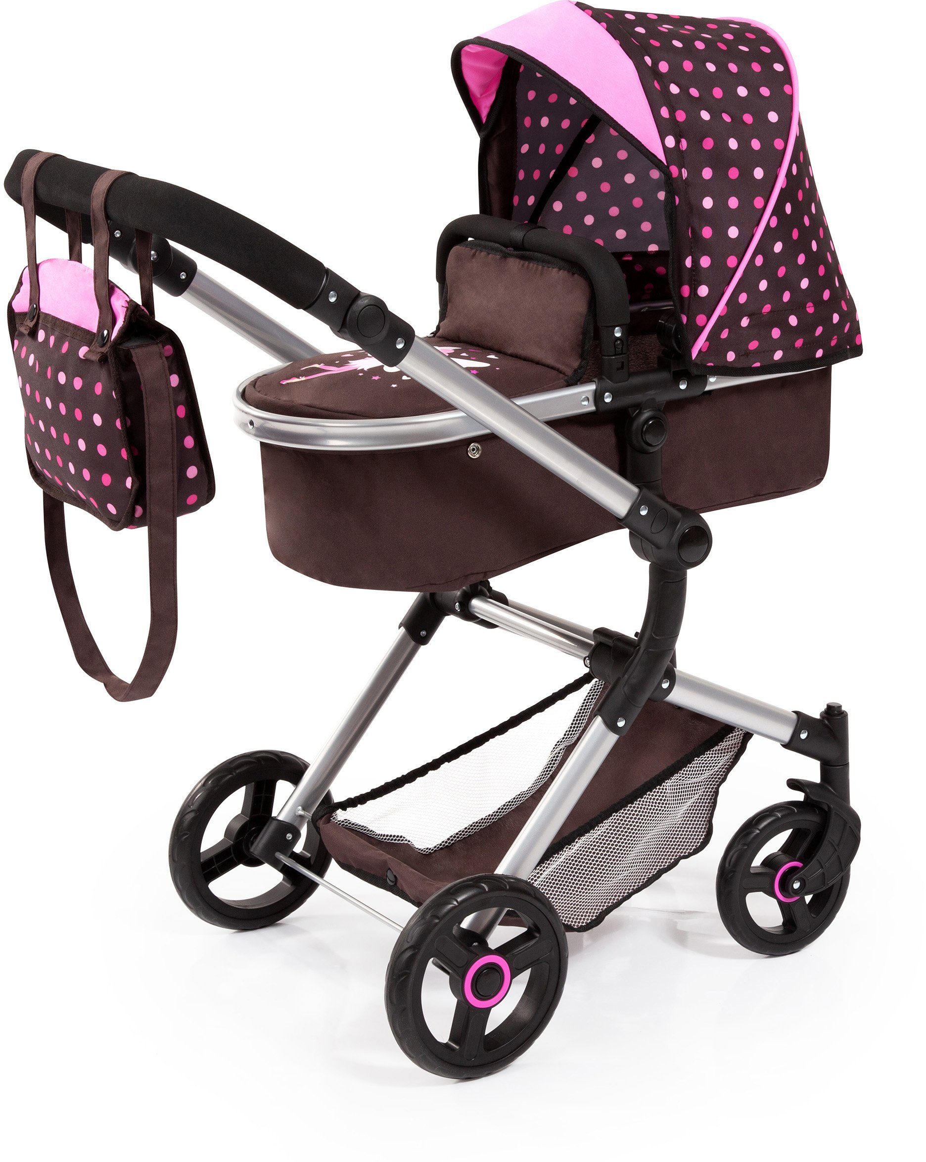 Bayer KombiPuppenwagen »Vario, Braun«, Ab 3 Jahren online kaufen OTTO
