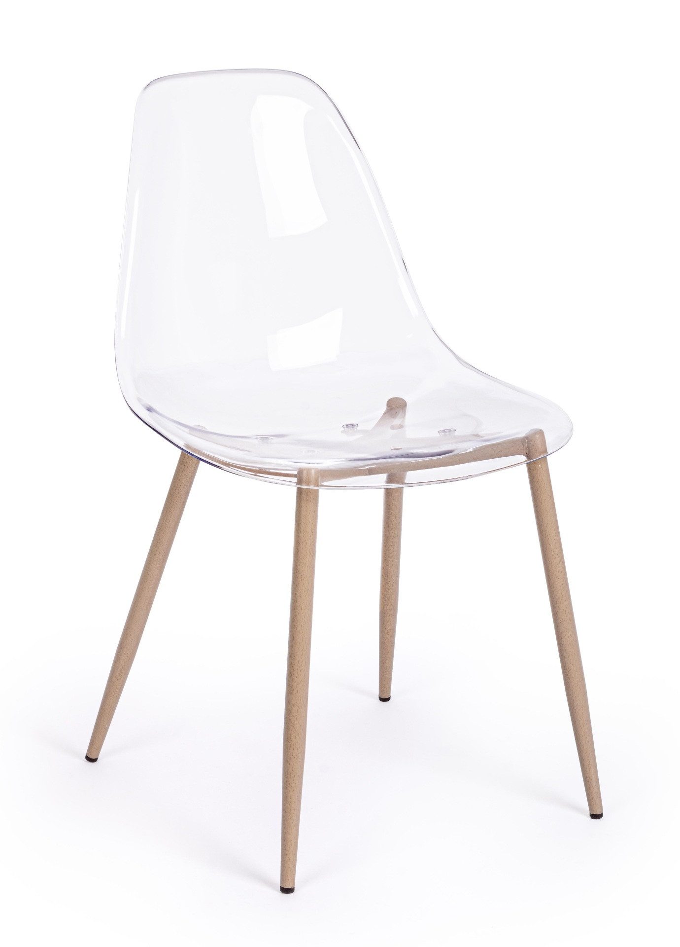 Stuhl Mandy 4er-Set, Transparent