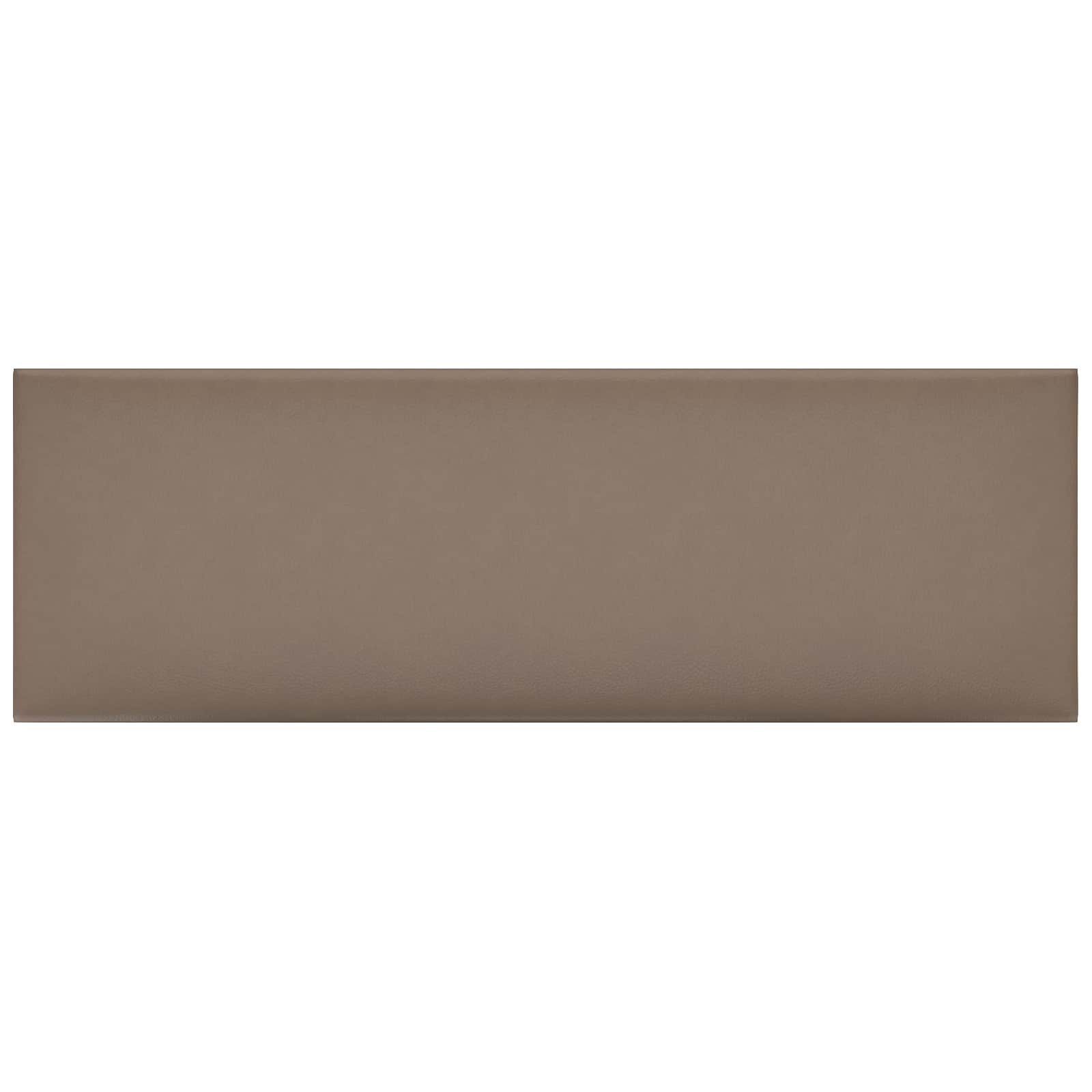 vidaXL Wandpaneel Wandkopfteilen 12 stk. 90 x 30 cm Cappuccino Stoff, (12-tlg)