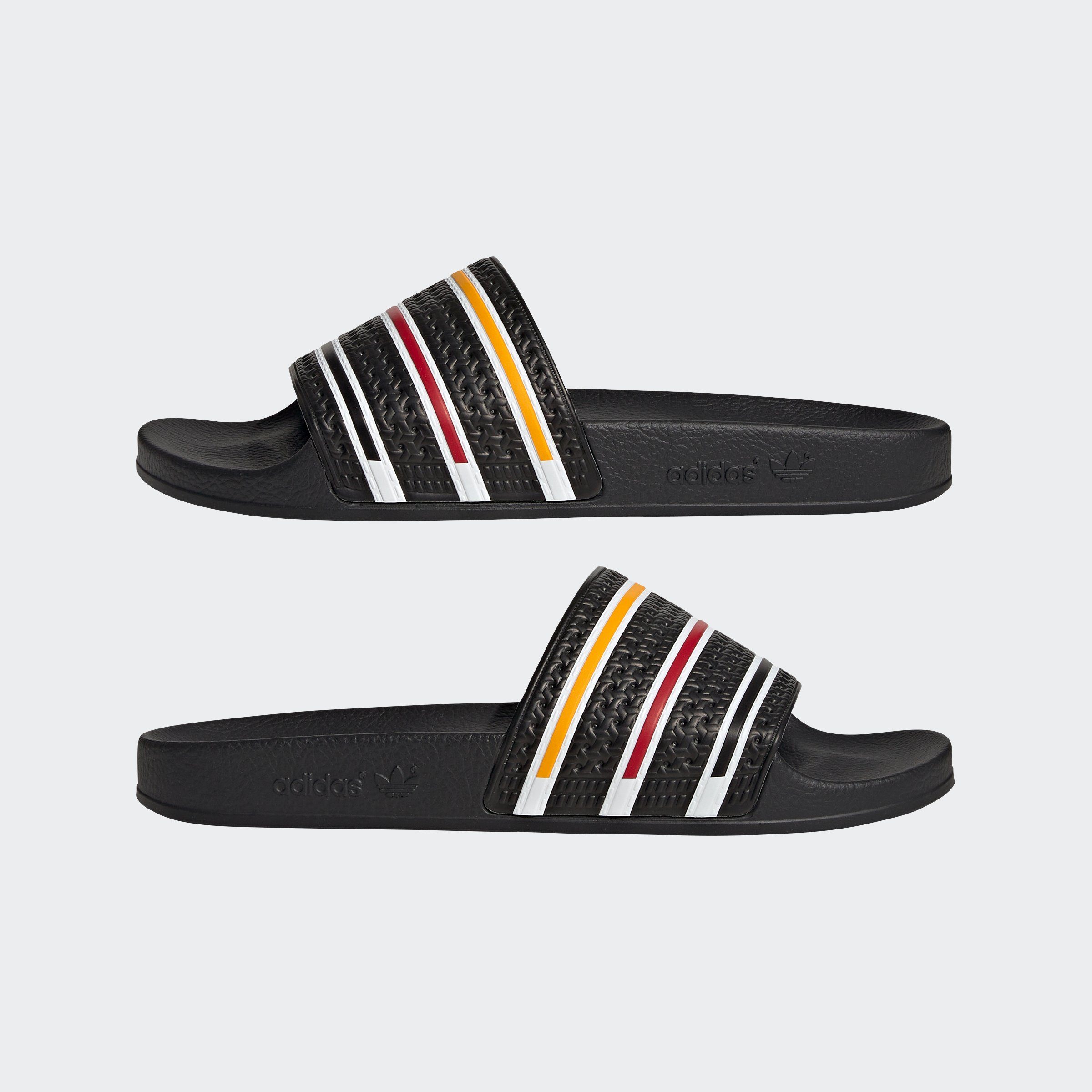 adidas Originals ADILETTE Badesandale schwarz