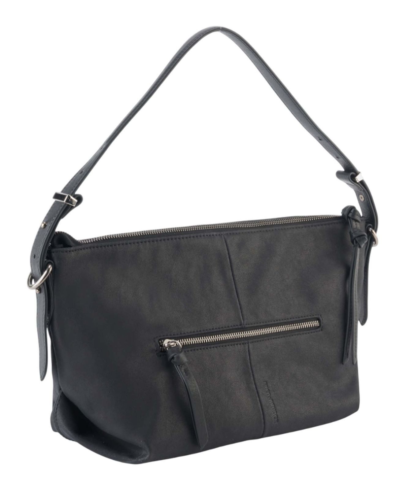 FREDsBRUDER Schultertasche Shoulderbag, aus echtem Leder