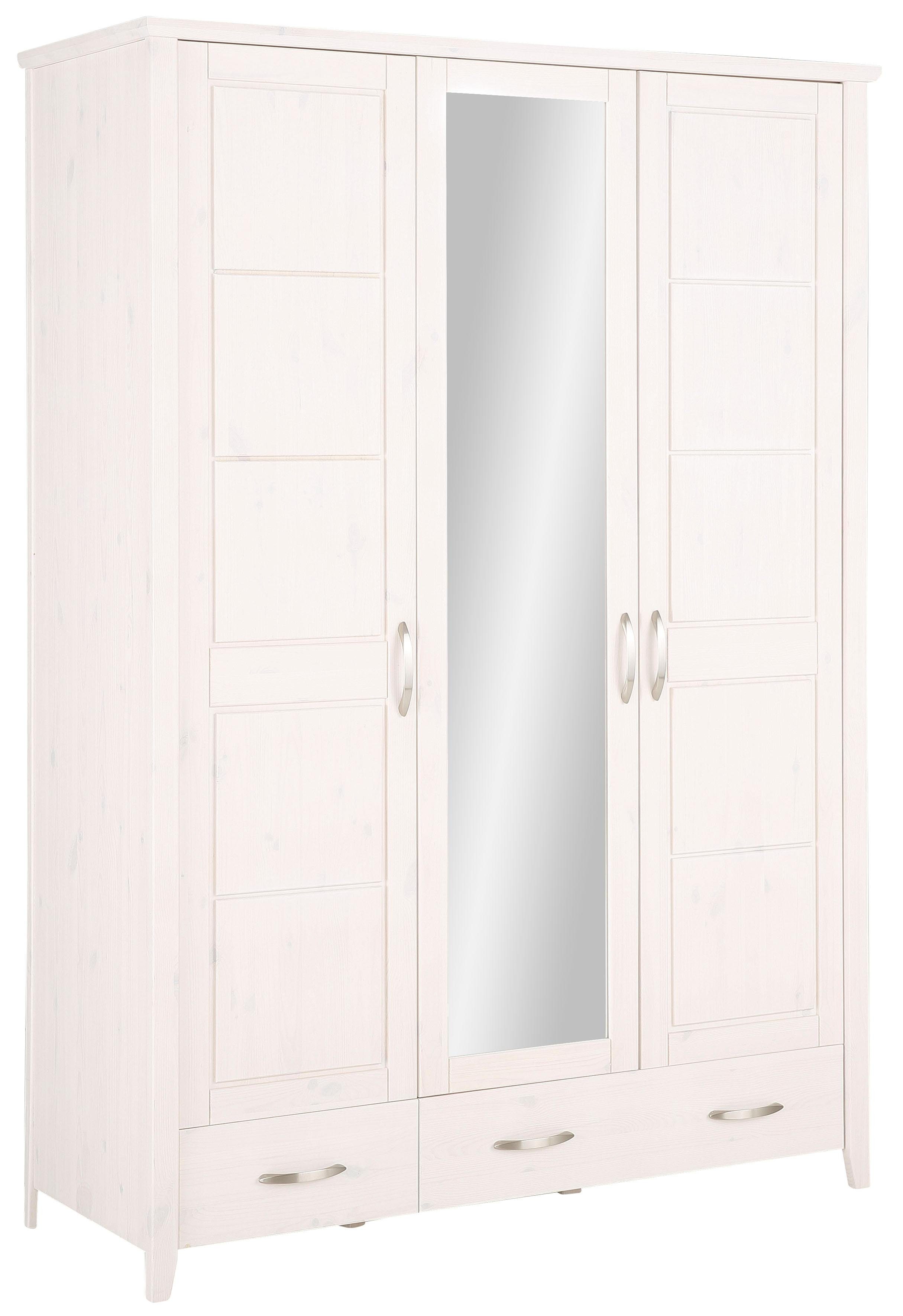 Home affaire Kleiderschrank »Violeta« aus massiver Kiefer - Home affaire