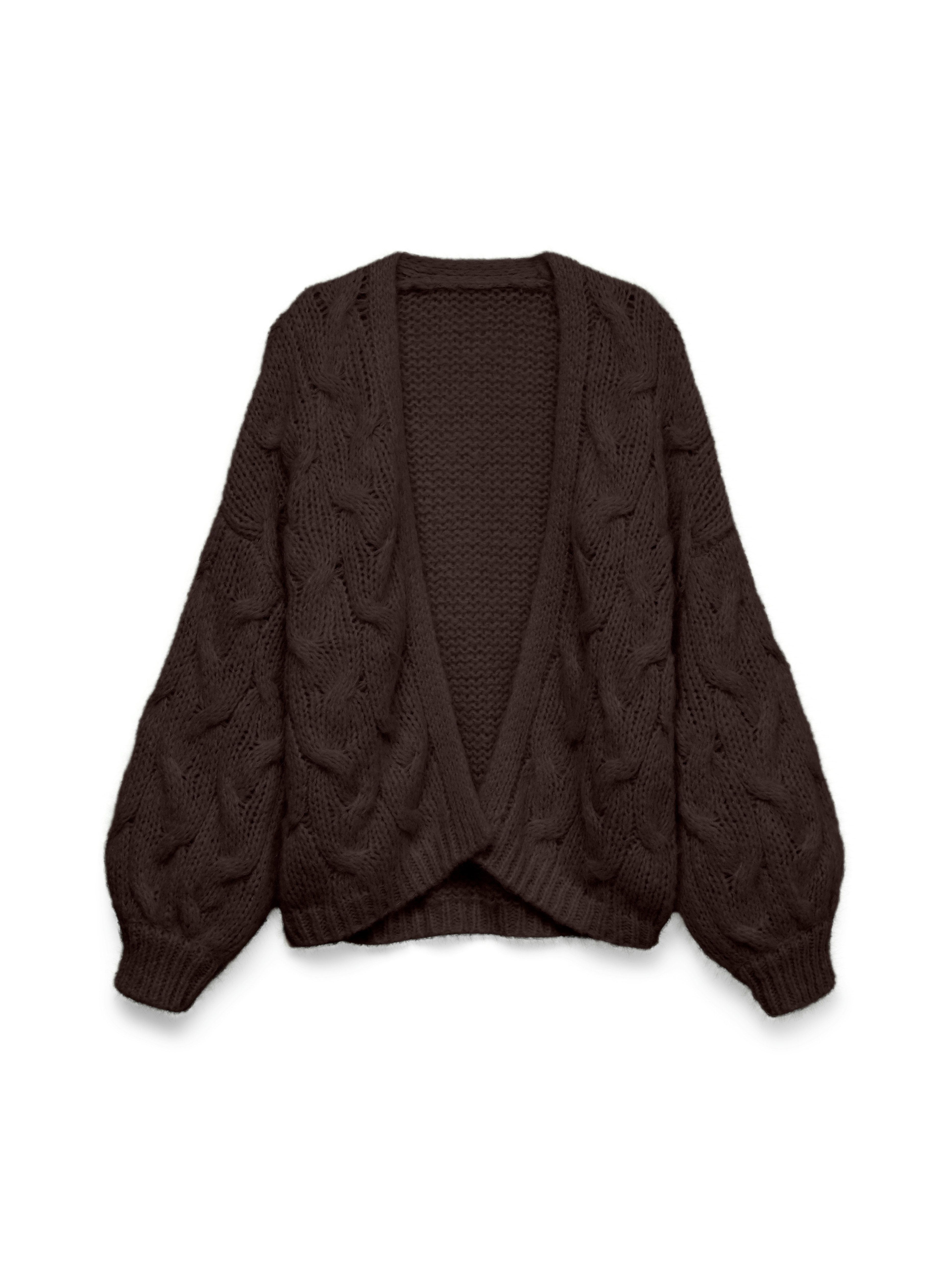 Strickjacke VMMAYBE LS OPEN CABLE CARDIGAN NOOS