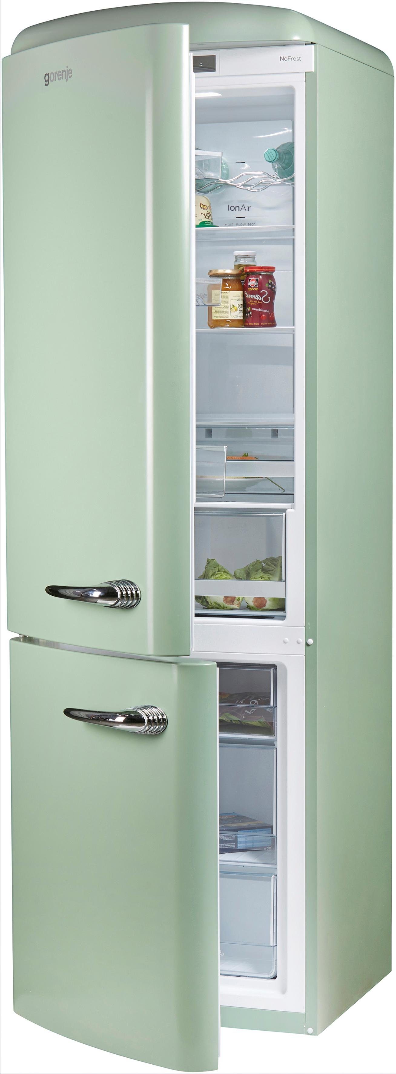 GORENJE Kühl-/Gefrierkombination ONRK193OL-L, 194 cm hoch, 60 cm breit - GORENJE