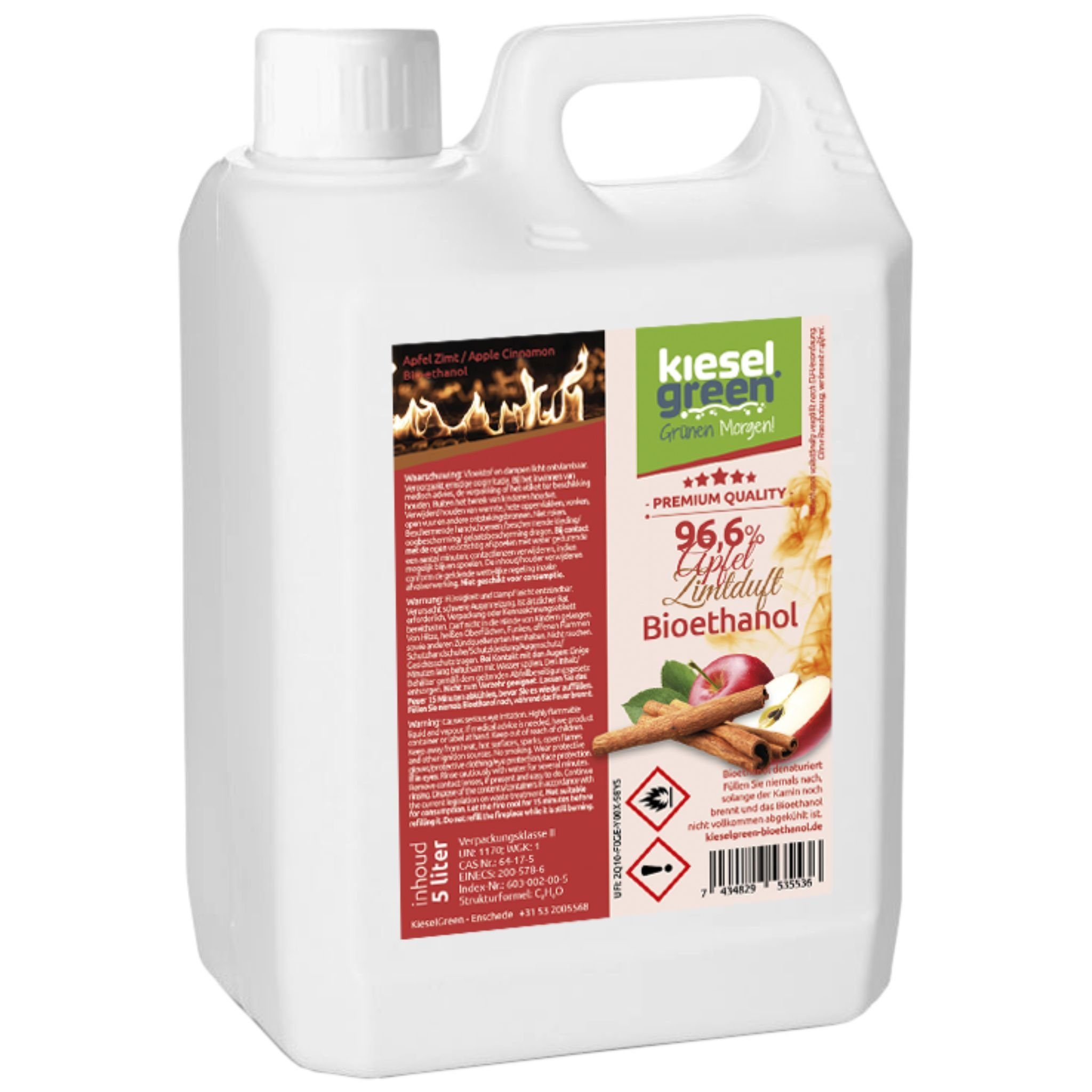 KieselGreen Bioethanol KieselGreen Bioethanol 5/10/25/50 Liter mit Duft für günstig online kaufen