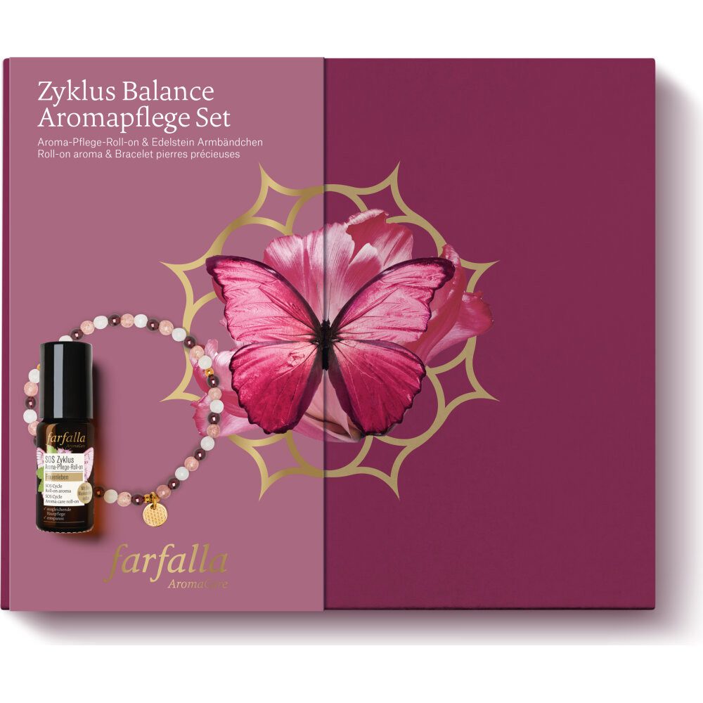 farfalla Körperpflegemittel Aromapflege Set Zyklus Balance Frauenleben, Stk