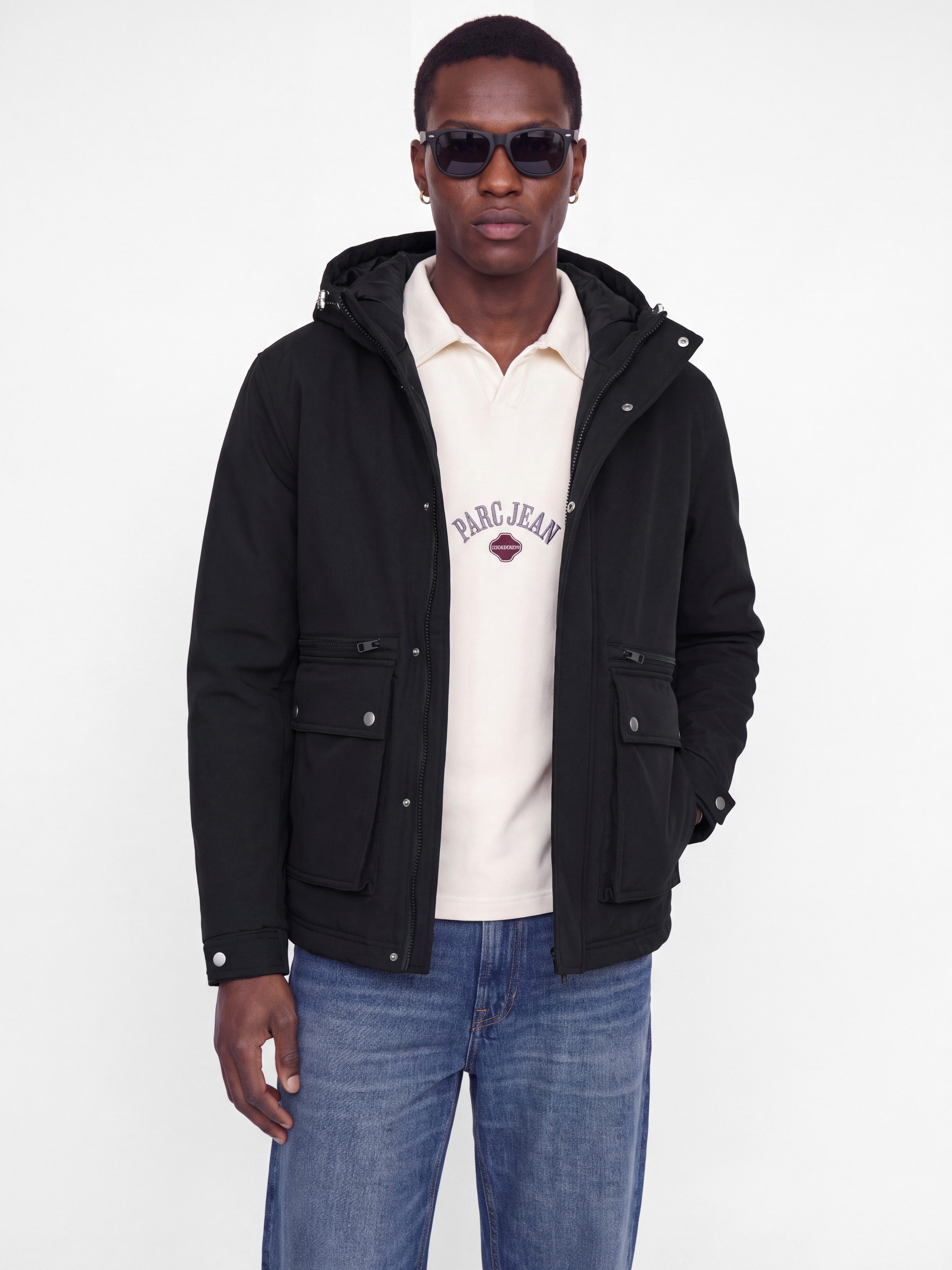Jack & Jones Parka JJEWOLF PARKA JACKET NOOS Kunstfaser, regular fit
