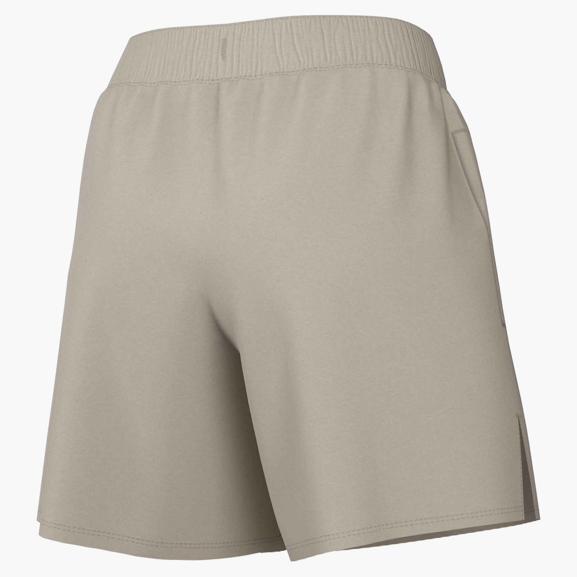 Nike Sportswear Shorts W NK STDO FLC MW MR STD 4 SHRT mit Eingrifftaschen, ca. Mitte Oberschenkel lang, gerade Beinform – Bild 4 von 4