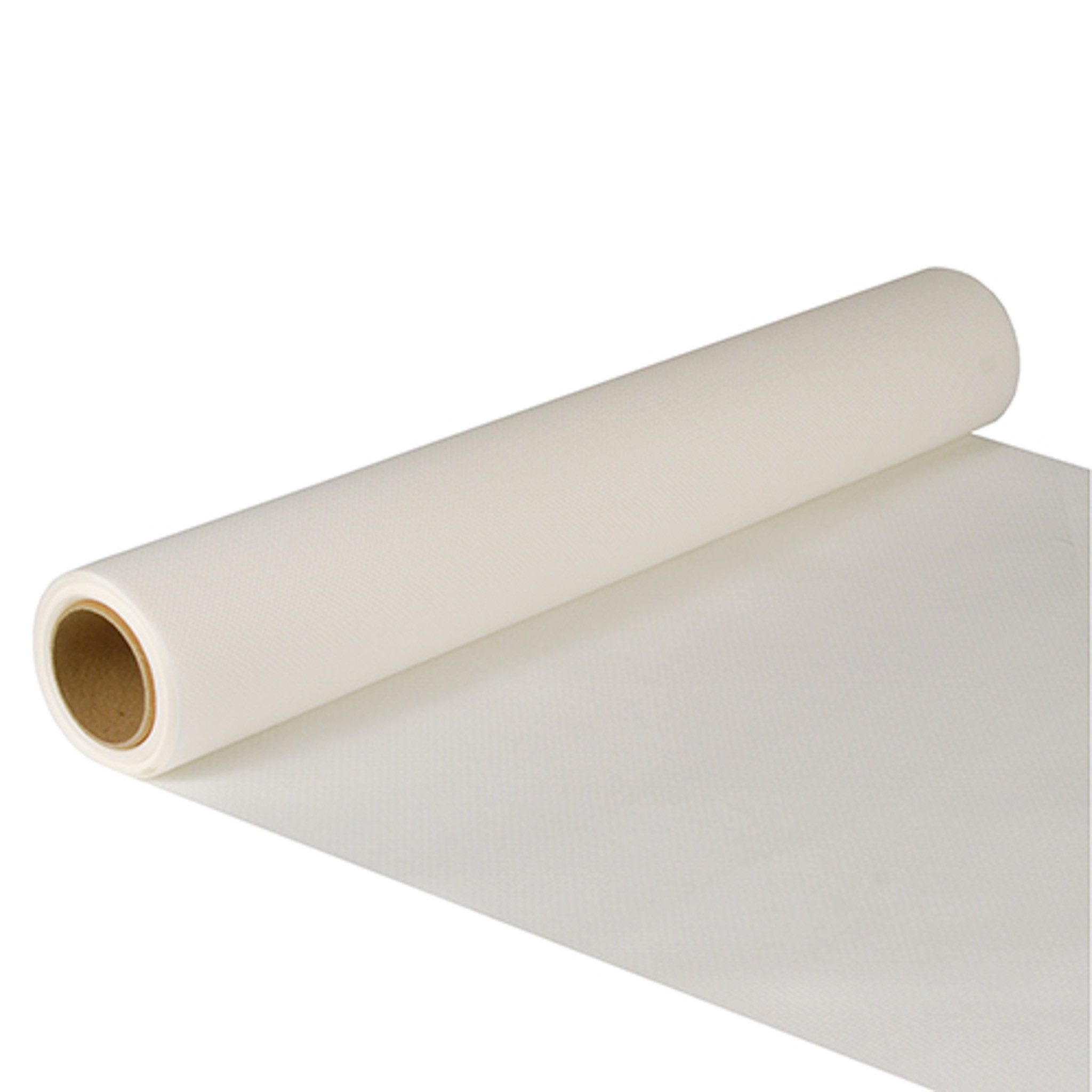 PAPSTAR Tischdecke, Tischläufer stoffähnlich 40cm x 5m Rolle Royal Collection Weiß