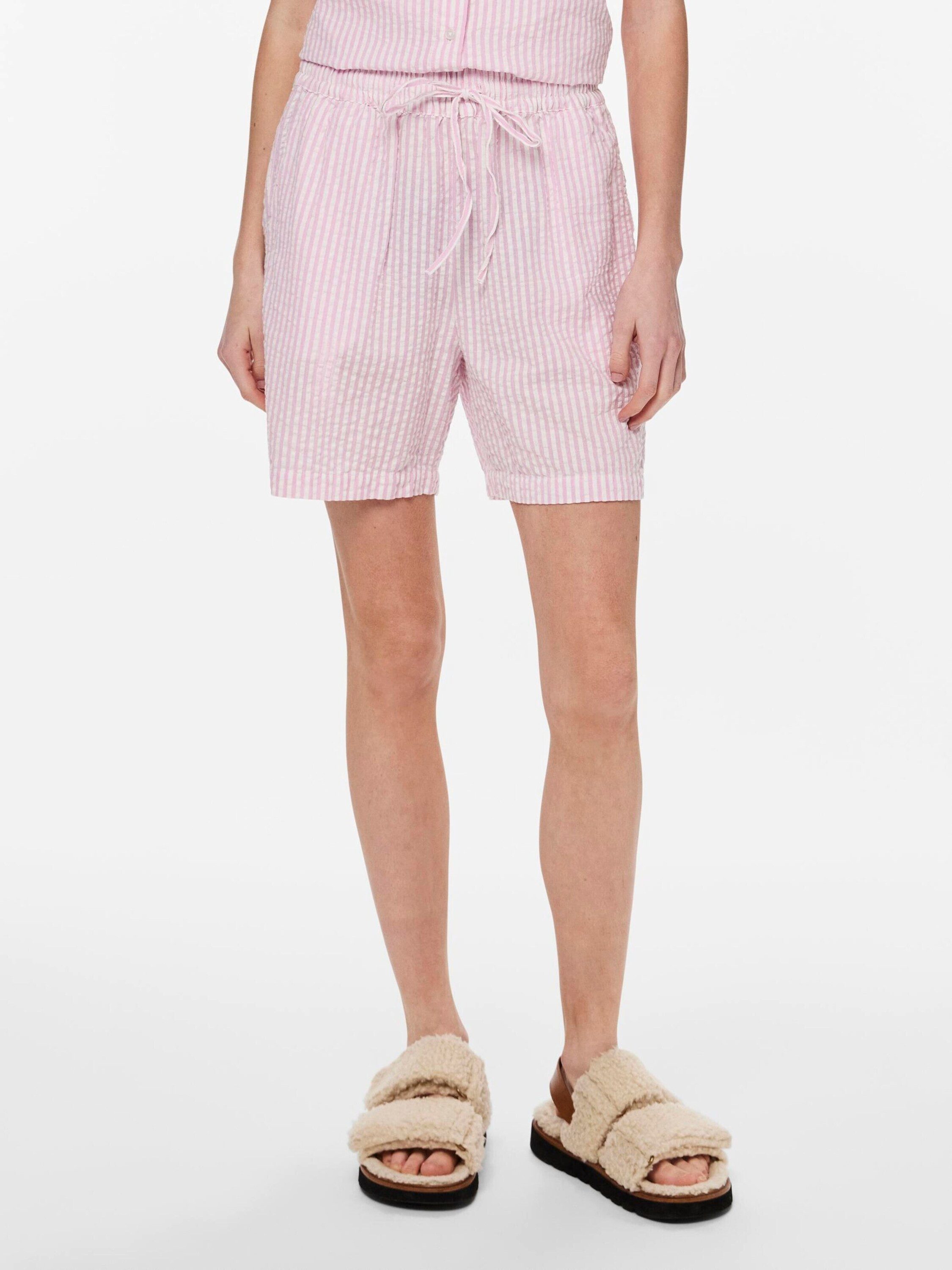 pieces Shorts PCSally (1-tlg) Drapiert/gerafft