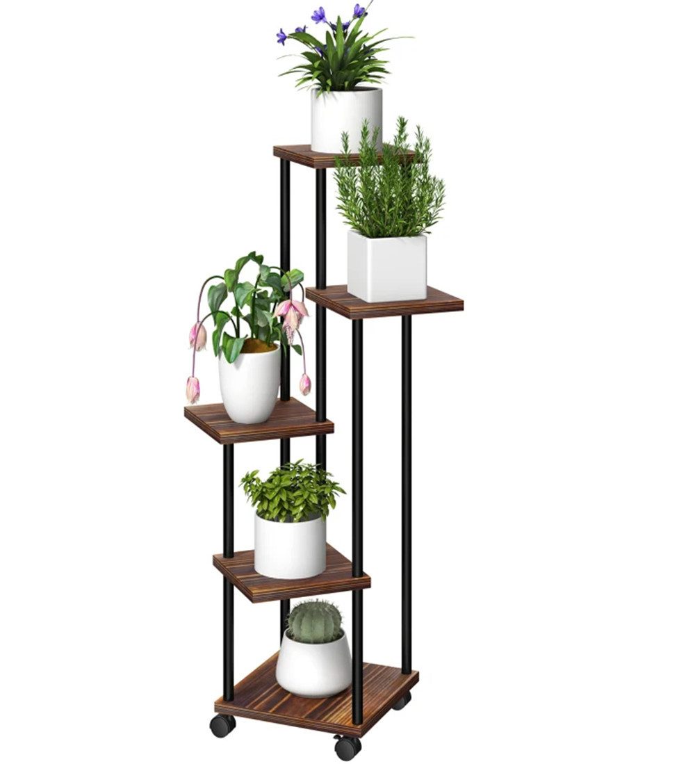 Blumenständer Blumenständer mit 5 Ebenen, 5-stufiger Pflanzenständer