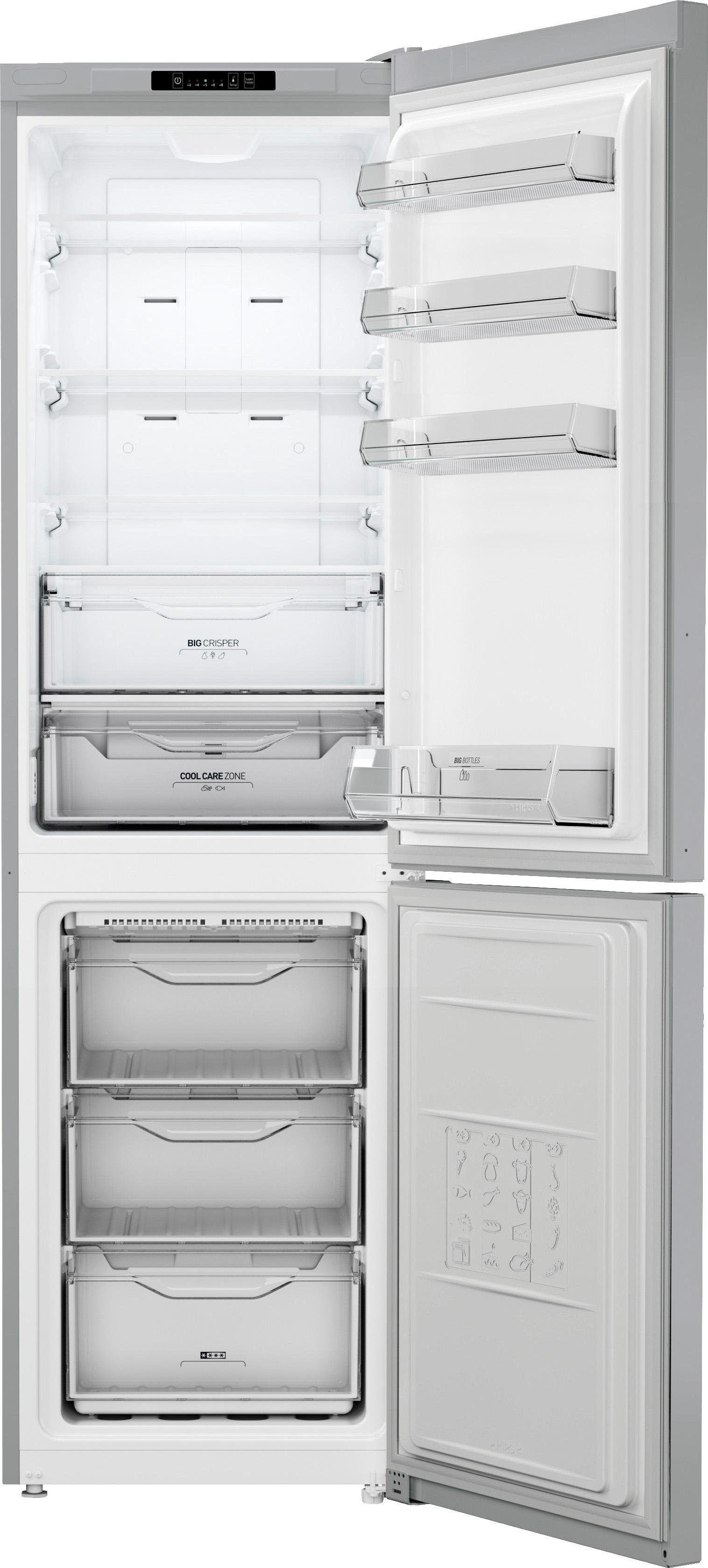 BAUKNECHT Kühl-/Gefrierkombination KGN 2120 A2+ IN, 201 cm hoch, 60 cm breit - BAUKNECHT