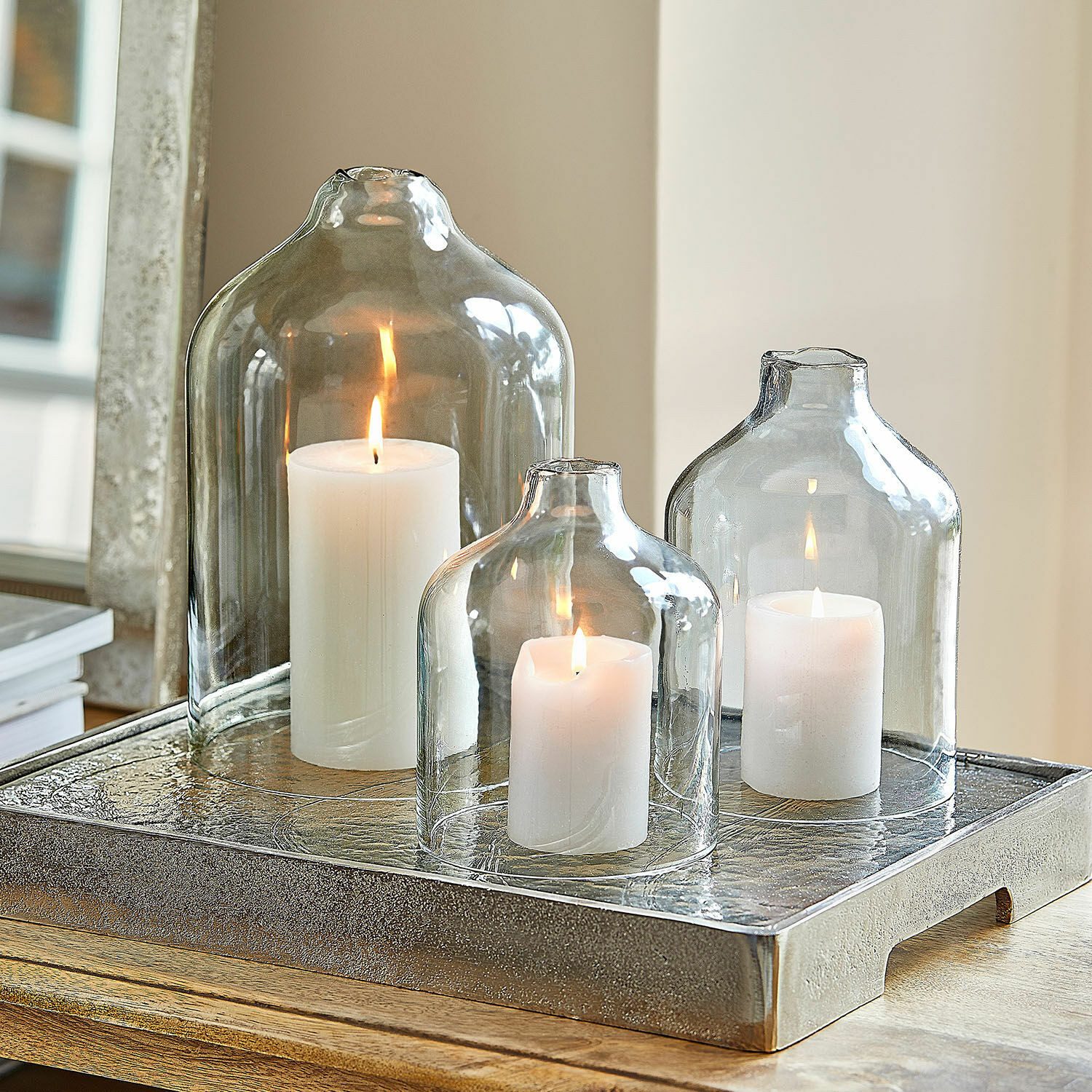 Mirabeau Windlicht Windlicht 3er Set Xalvent klar (3er Set, 3er Set), none – Bild 2 von 4