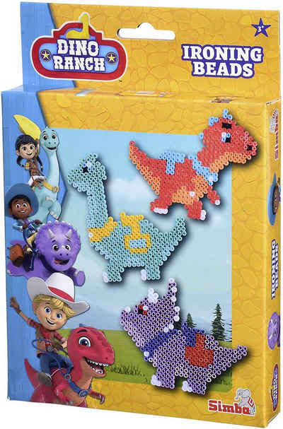 SIMBA Bügelperlen Spielzeug Kreativ Perlen Dino Ranch 2000 Bügelperlen 109312607