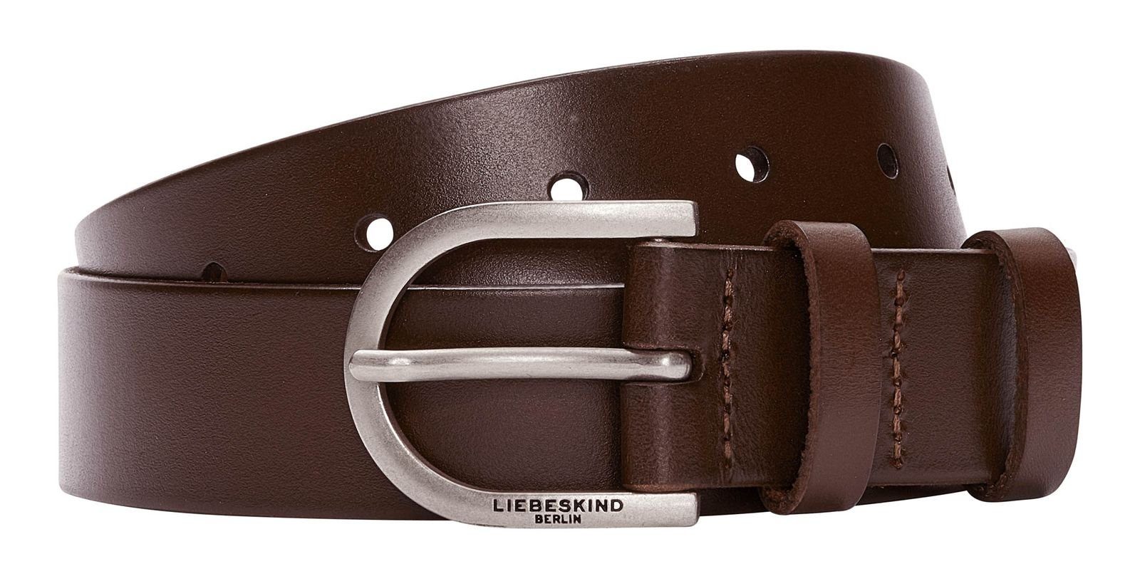 Liebeskind Berlin Ledergürtel BeltVa Walnut | Gürtel