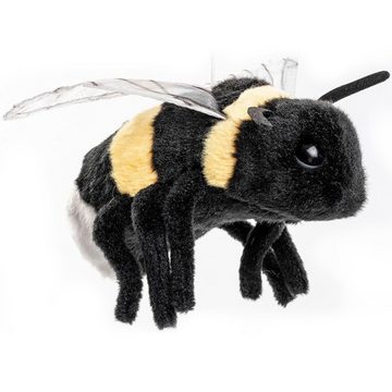 Uni-Toys Kuscheltier Hummel - 16 cm (Länge) - Plüsch-Insekt, Biene - Plüschtier, zu 100 % recyceltes Füllmaterial