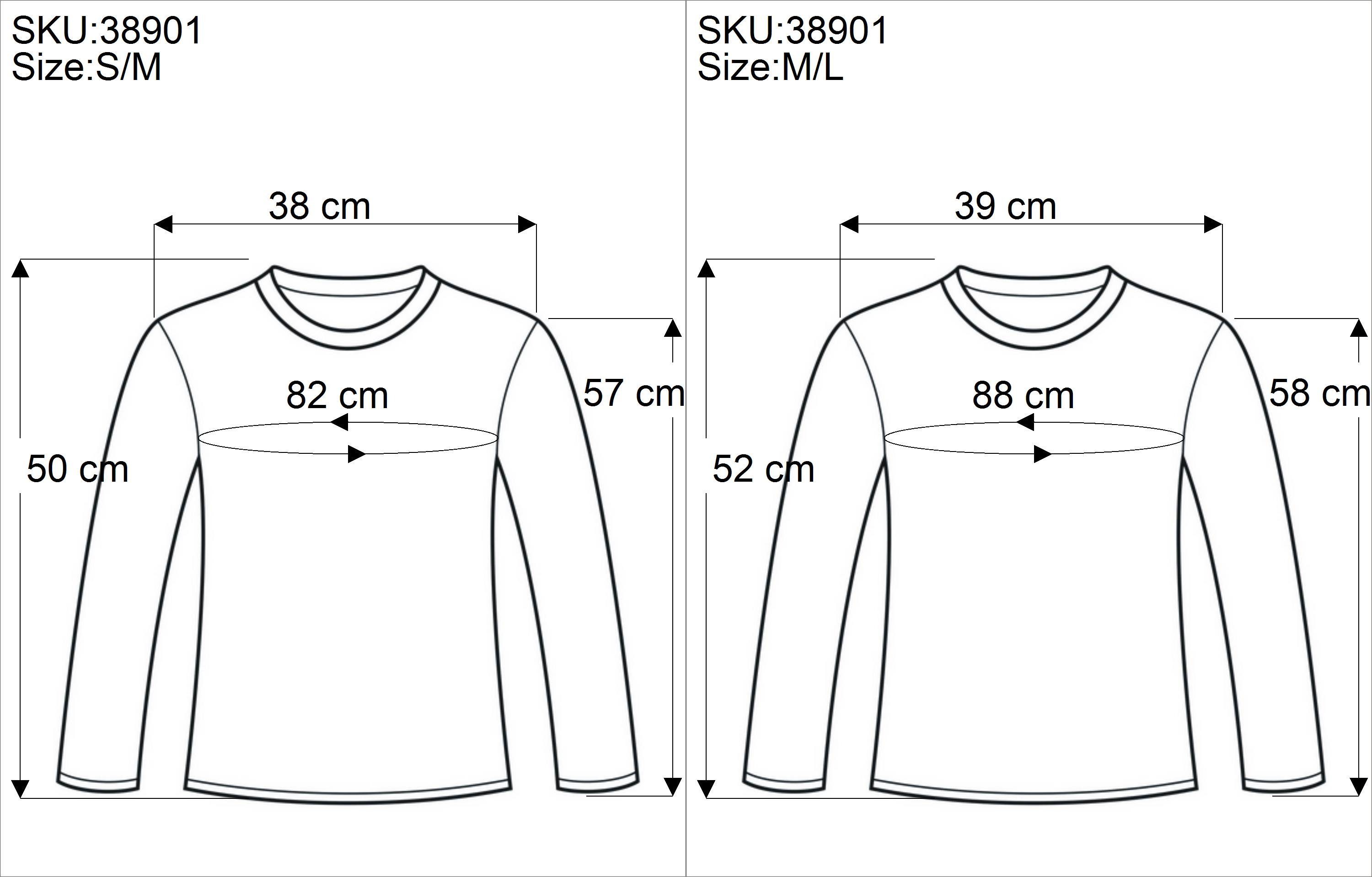 Boho-chic Guru-Shop Schalkapuze mit Longsleeve Bekleidung Langarmshirt bordeaux alternative -