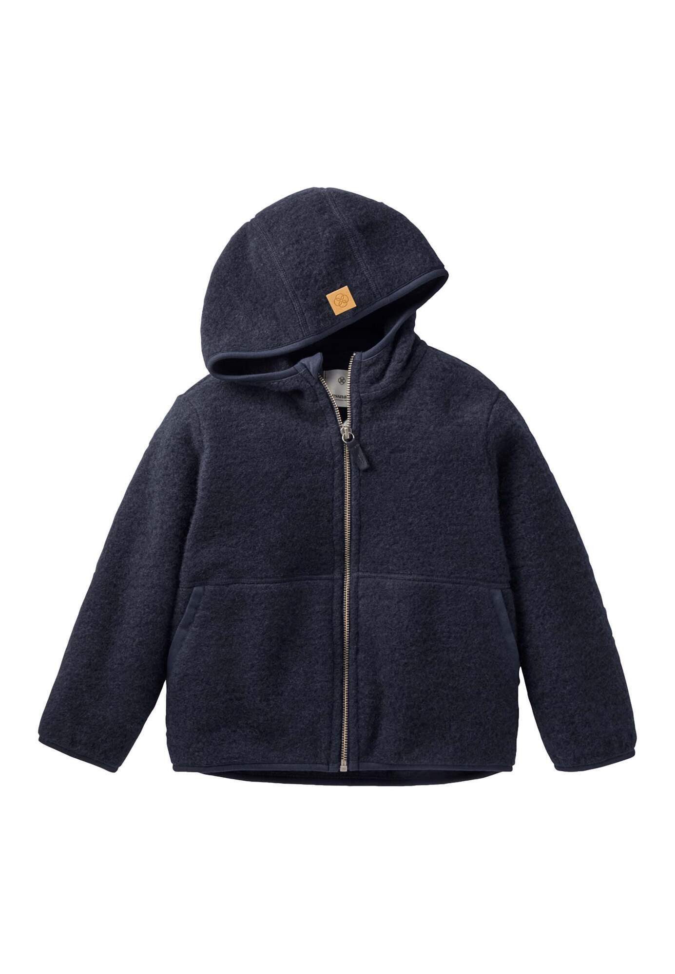 Hessnatur Fleecejacke aus reiner Bio-Merinowolle (1-St)