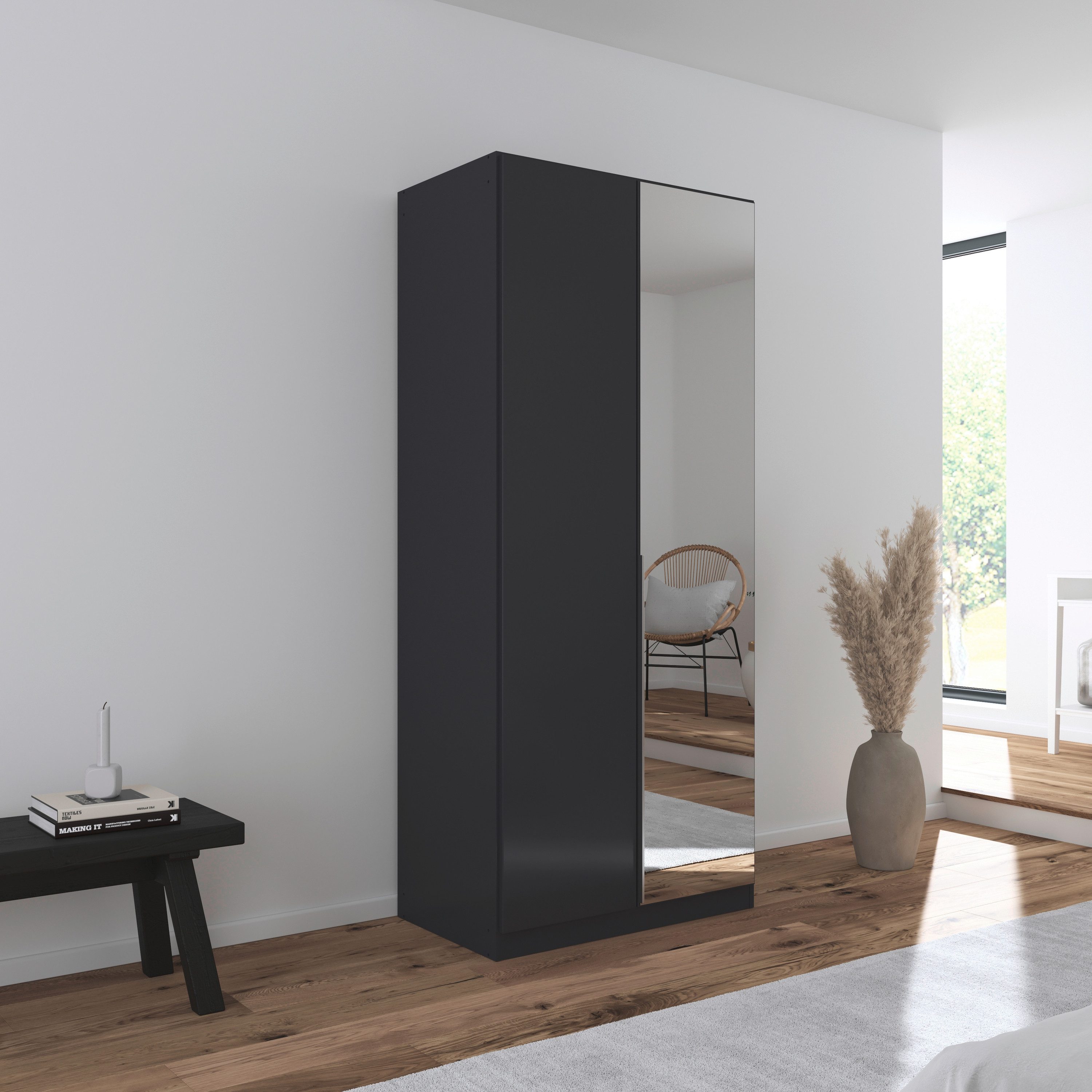 rauch Drehtürenschrank Kleiderschrank Schrank Garderobe AGORDO mit Dekor- o günstig online kaufen