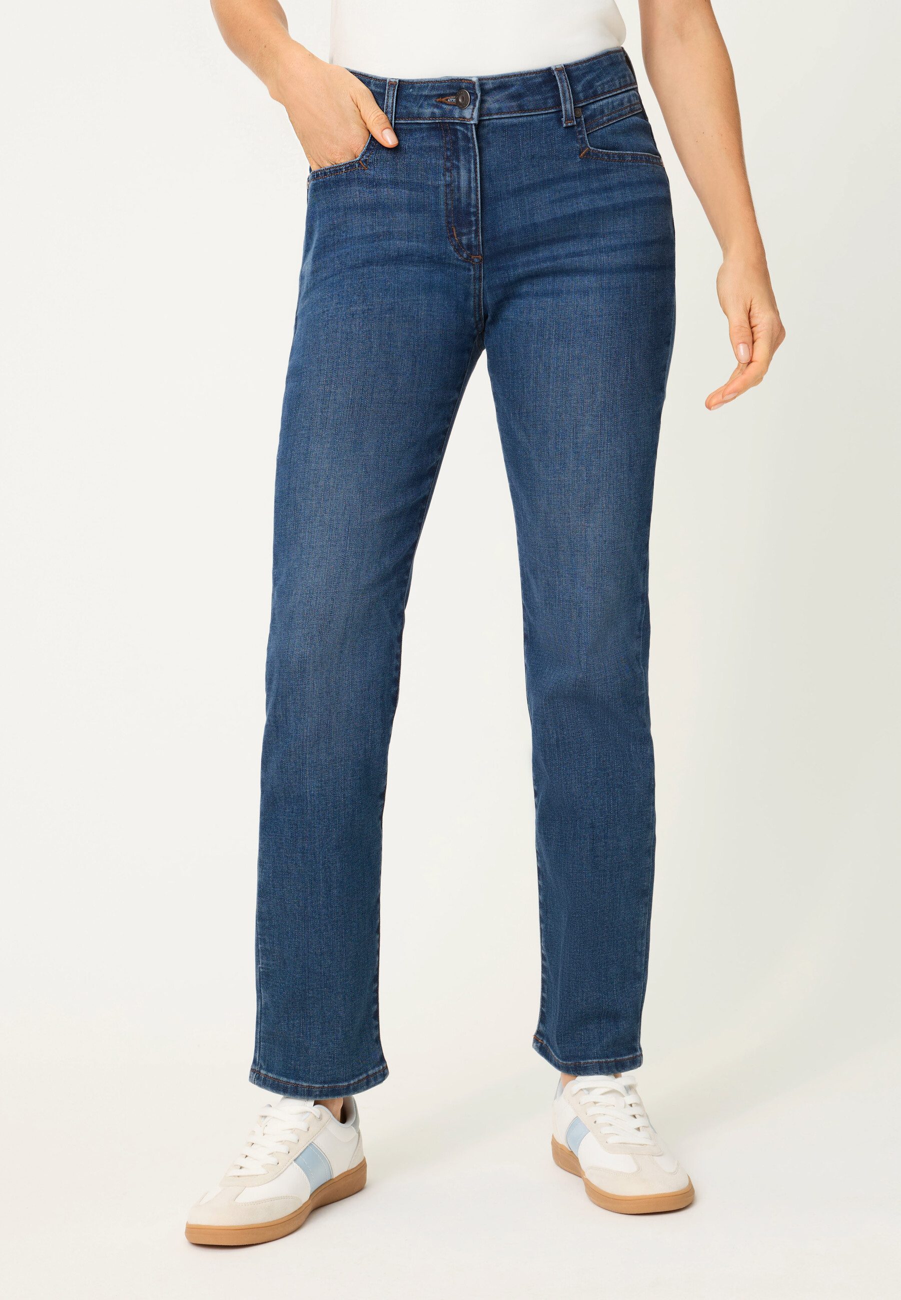 Olsen Regular-fit-Jeans mit Stretchkomfort