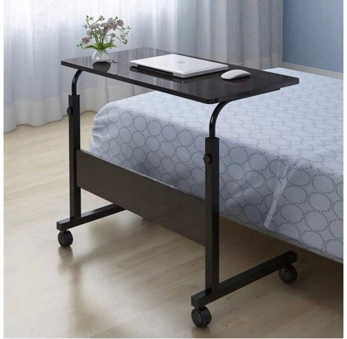 Kaufexpress GmbH Laptoptisch Höhenverstellbarer Tisch mit Rollen – 80×40 cm günstig online kaufen