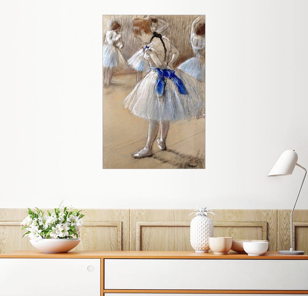 Posterlounge Wandbild Edgar Degas Tanzerin Beim Binden Der Schleife Online Kaufen Otto