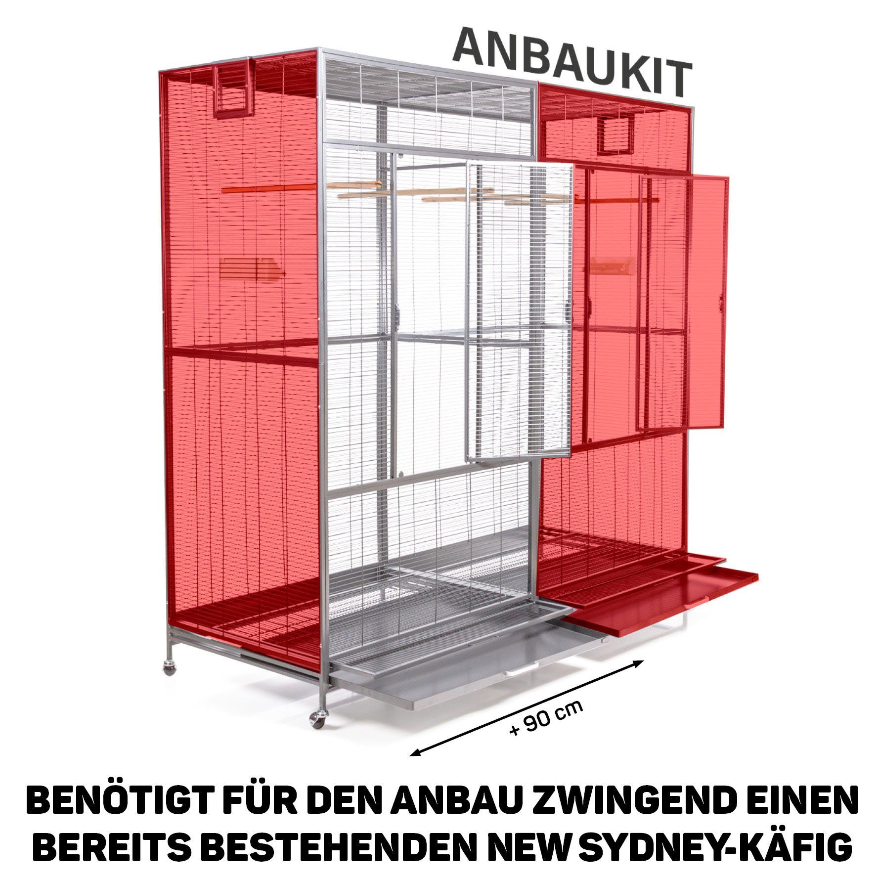 Montana Cages Vogelkäfig Anbaukit für Vogelvoliere günstig online kaufen