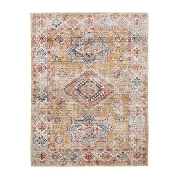 Teppich Wohnzimmer Teppich Kurzflor In Marokkanischem Design, TT Home, Läufer, Höhe: 12 mm