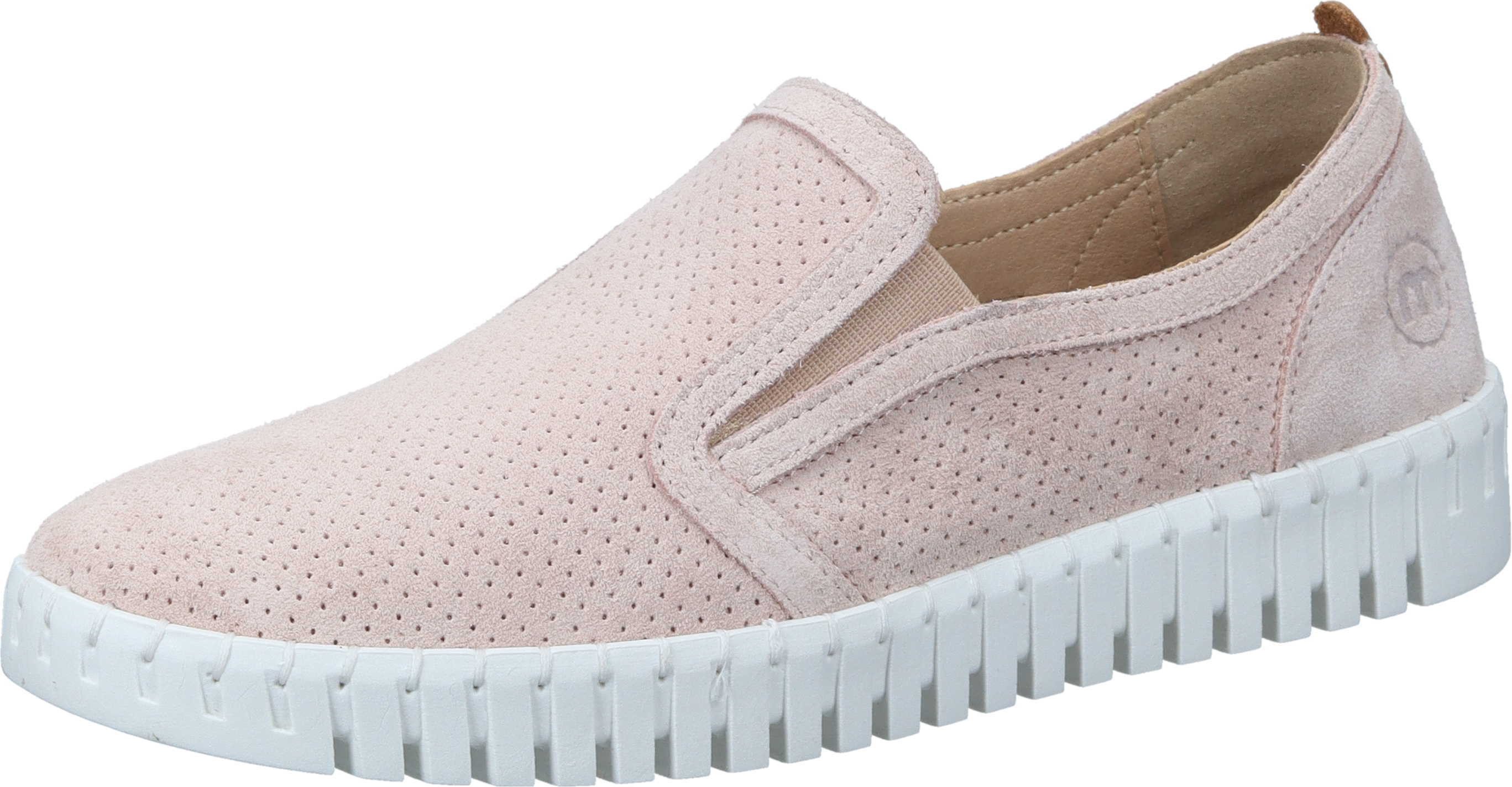 Manitu Slipper Slipper aus Veloursleder