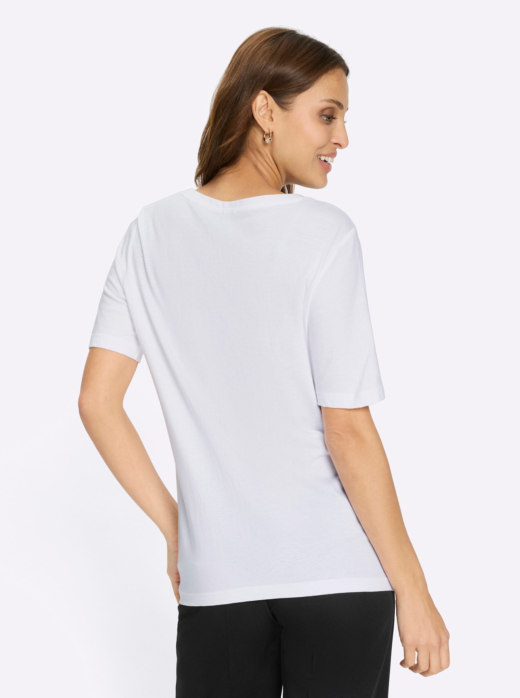 Witt T-Shirt Rundhals-Shirt Kurzarm