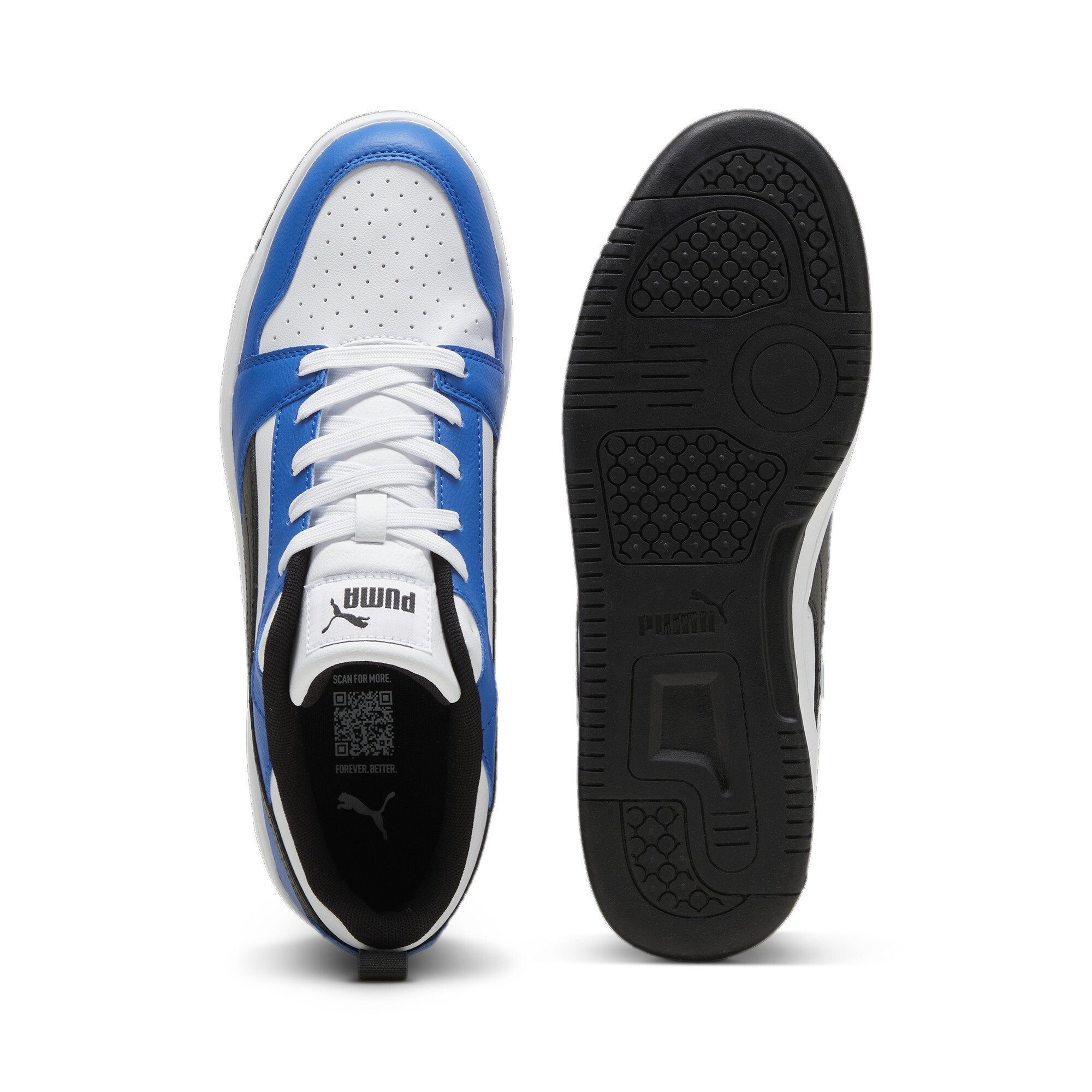 Low Erwachsene Sneaker Rebound V6 Team Sneakers Blue White PUMA Black Royal