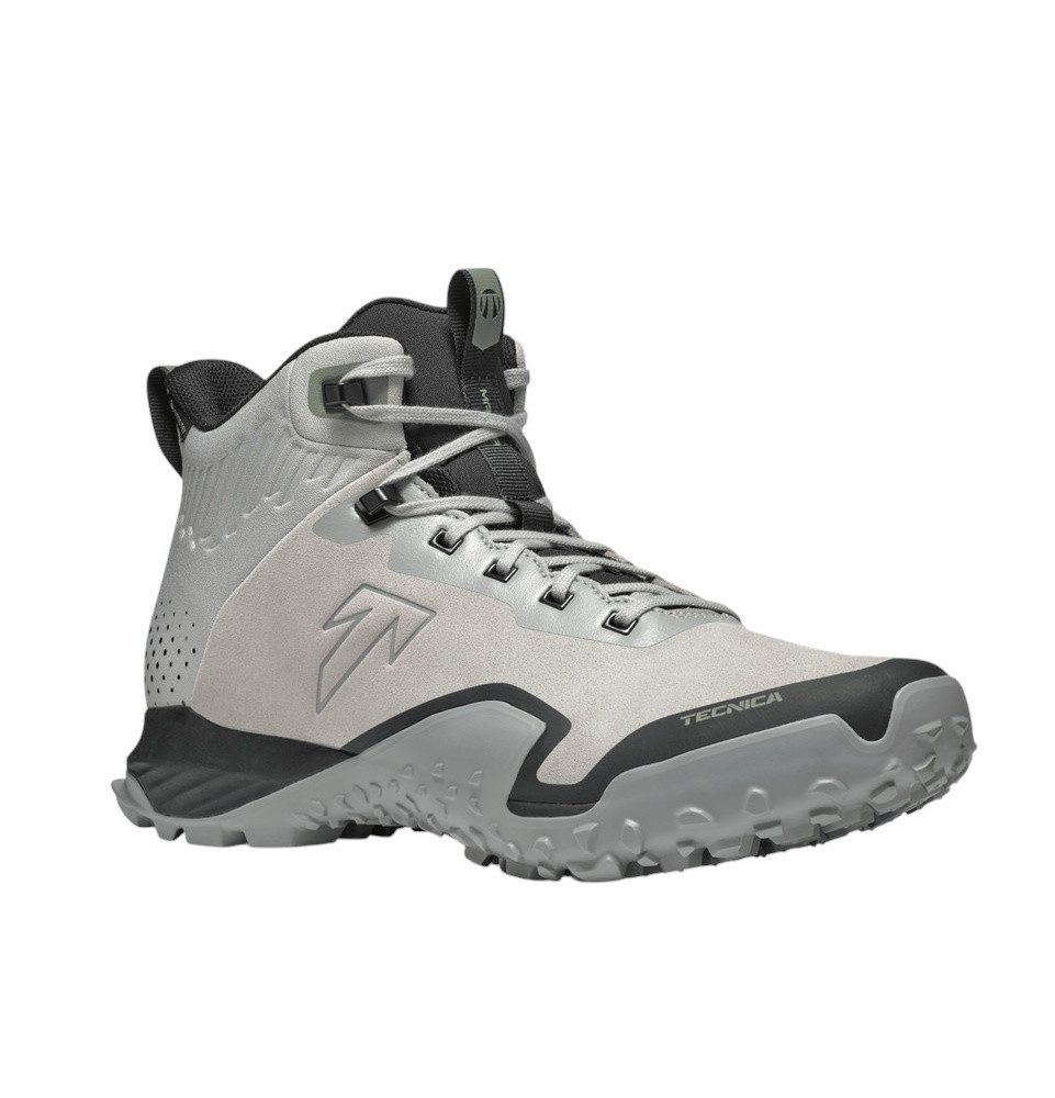 TECNICA Magma 2.0 Mid GTX (wasserdicht) - Veloursleder - softgrau/schwarz Wanderschuh