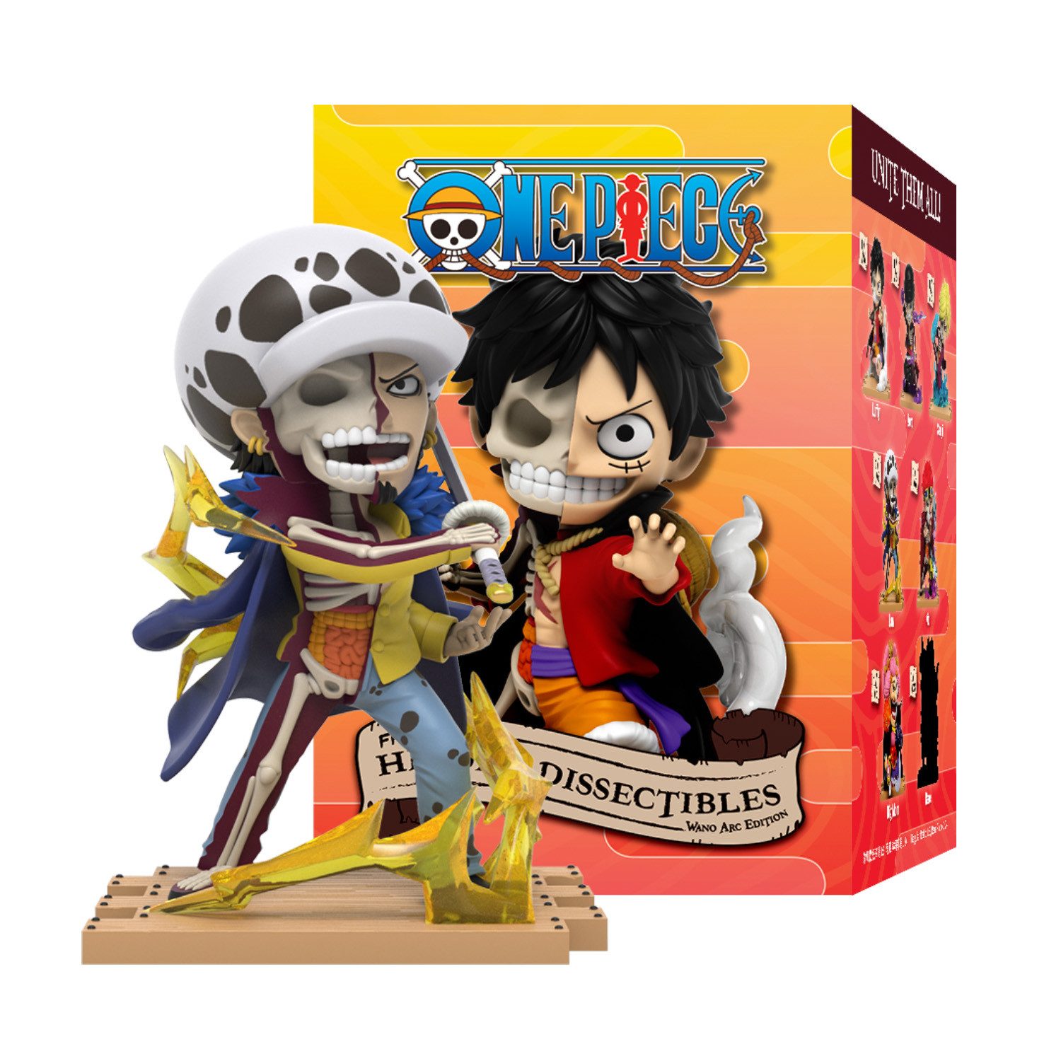 One Piece Anime Sammelfigur Mighty Jaxx - One Piece Figur Serie 1 - 2 - 4 - 5 - 6 - 7, Eine Packung – enthält eine zufällige Figur – Bild 5 von 5