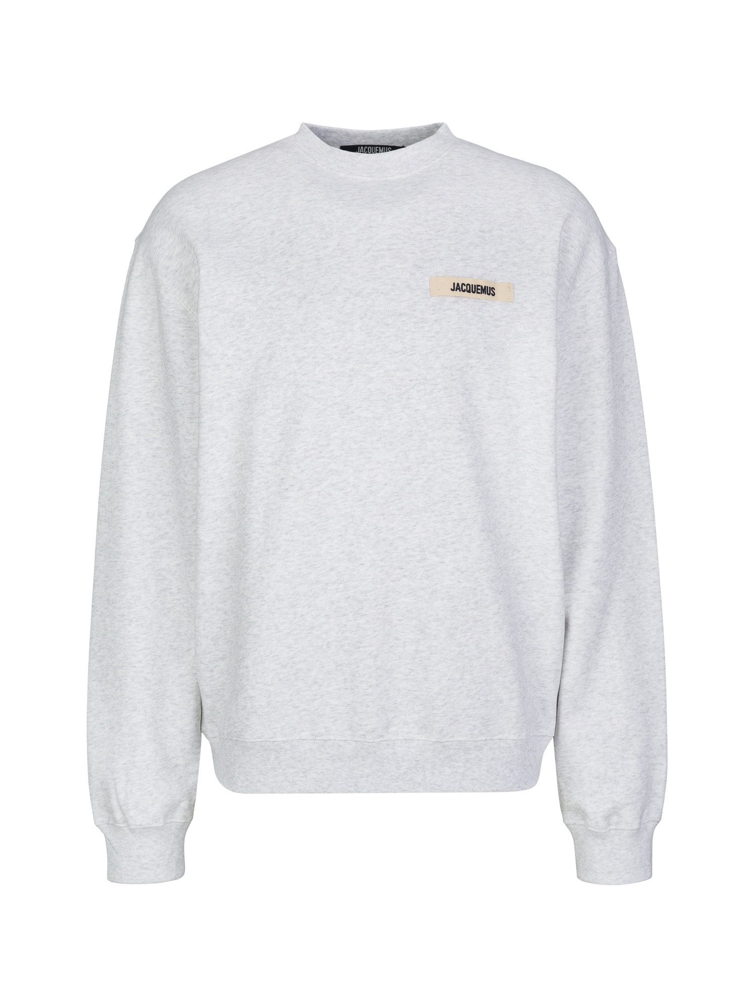 JACQUEMUS Sweatshirt The Grosgain Logo für Herren aus Baumwolle, Langarm mit Rundhals