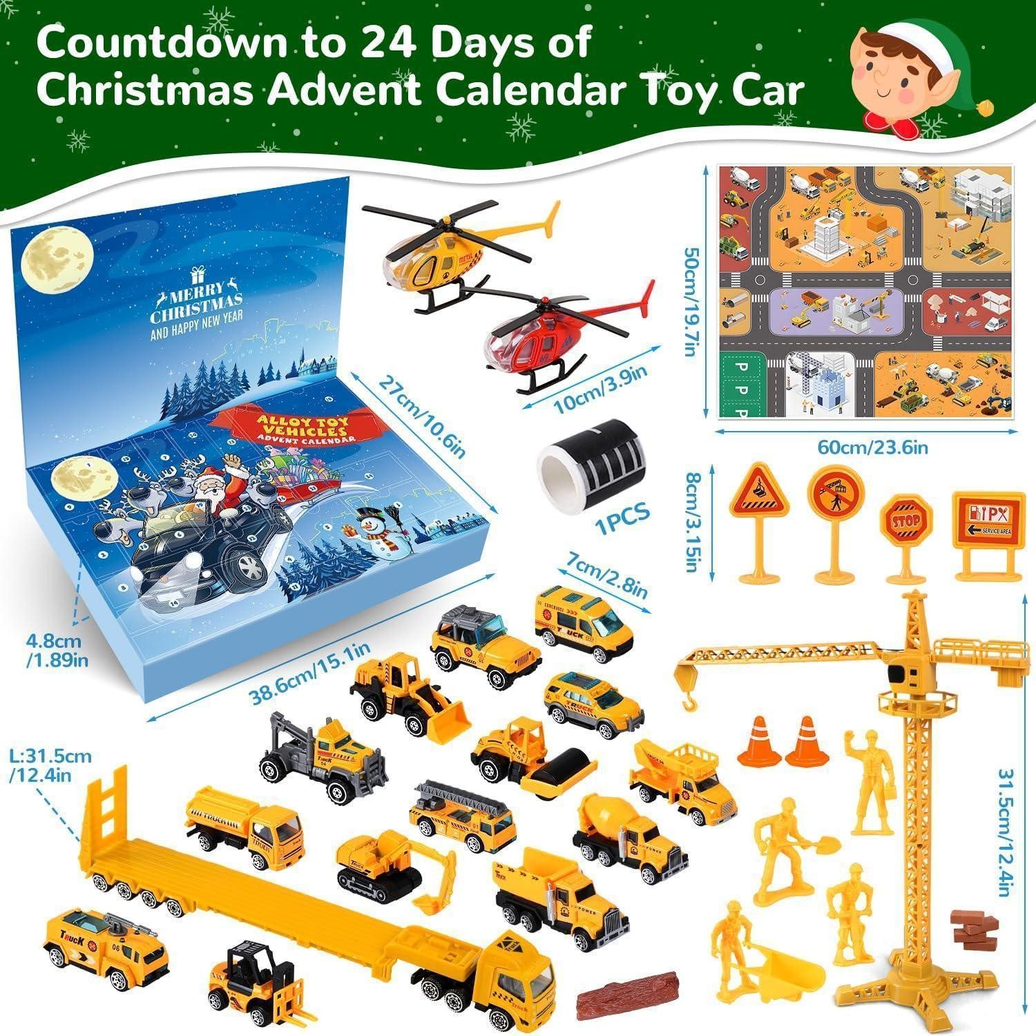 LuxusKollektion Spielzeug-Adventskalender Adventskalender 2024 Autos Kinder günstig online kaufen