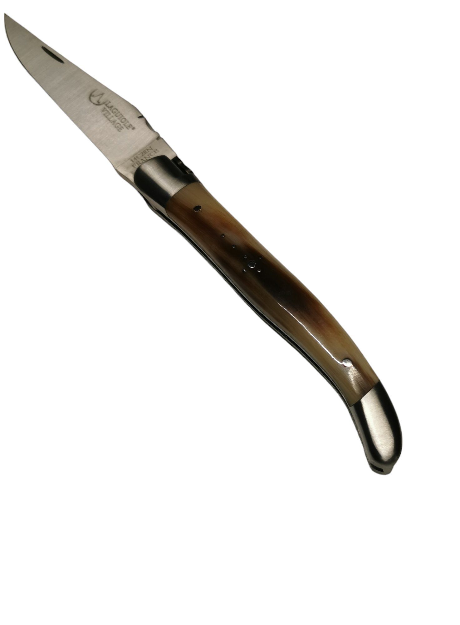 Laguiole Frankreich Taschenmesser Laguiole Village Taschenmesser mit Horn Griff in 11 cm