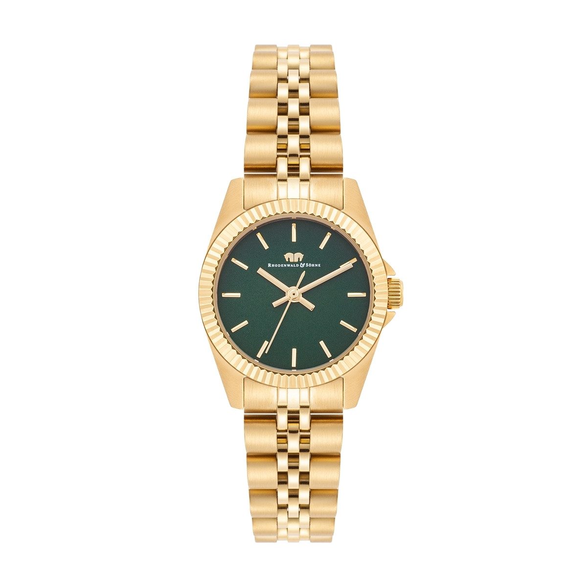 Rhodenwald & Söhne Quarzuhr Cassina gelbgold, günstig online kaufen