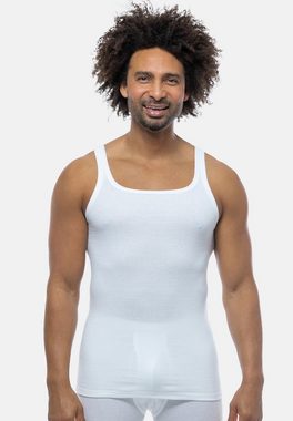 conta Unterhemd 10er Pack Feinripp (Spar-Set, 10-St) Unterhemd / Tanktop - Baumwolle - Atmungsaktiv - Formstabil