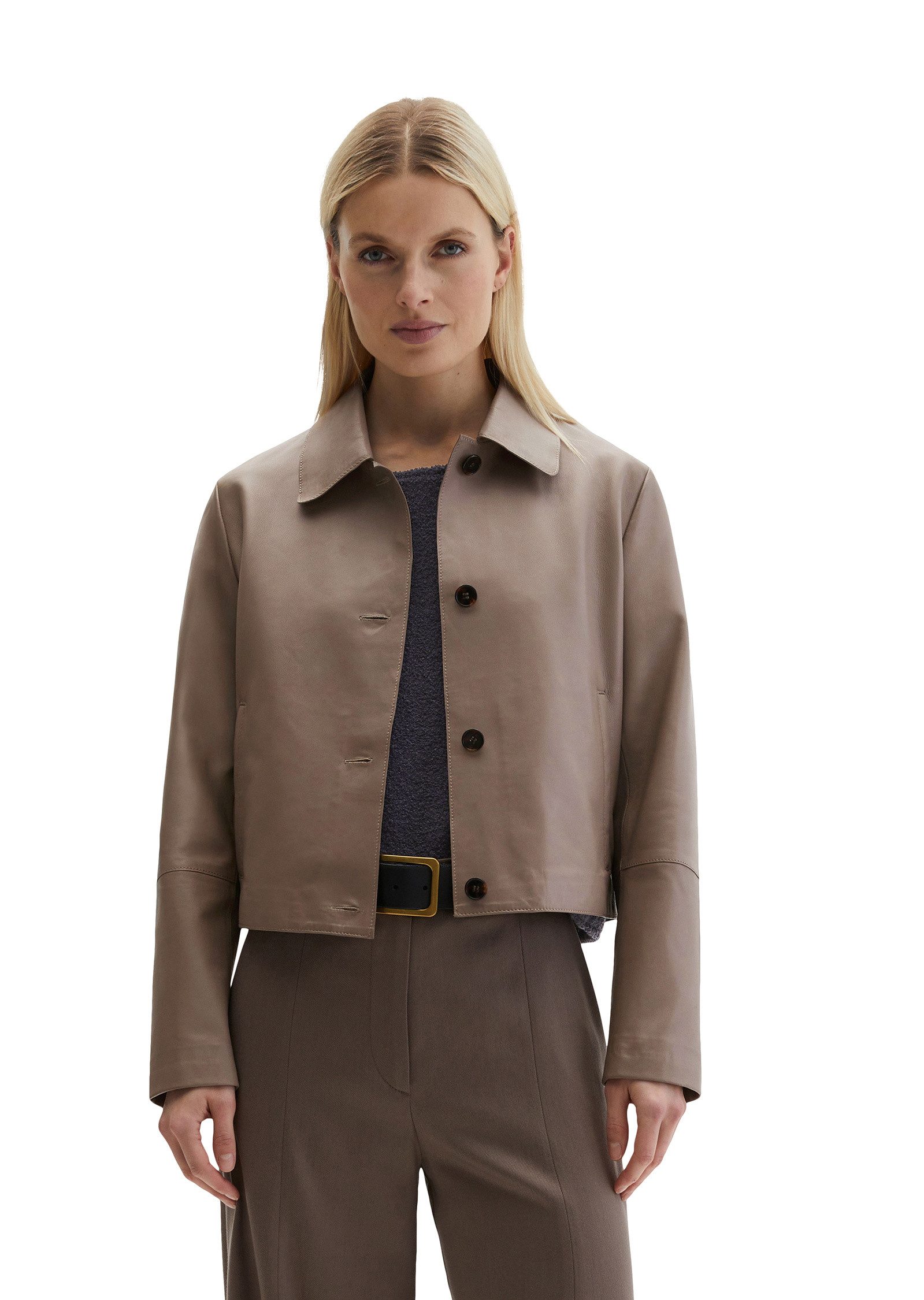 Marc O'Polo Lederjacke aus softem Lamm-Nappaleder günstig online kaufen